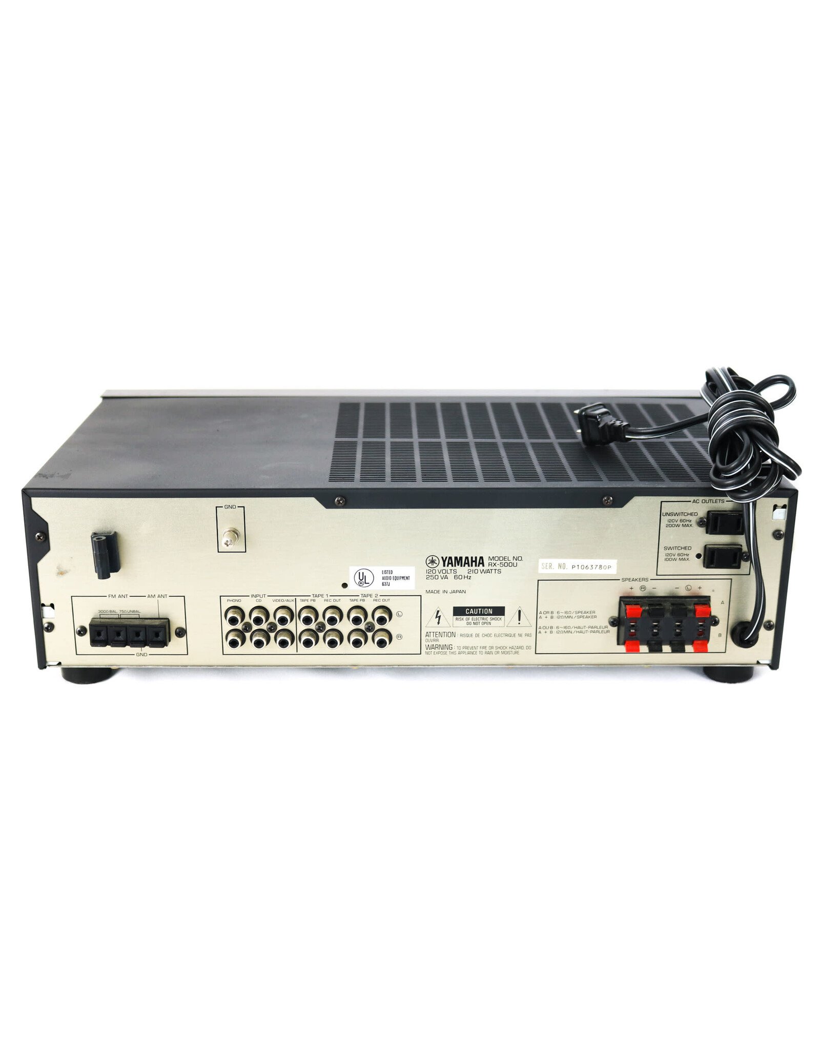 Yamaha Yamaha RX-500u Receiver USED