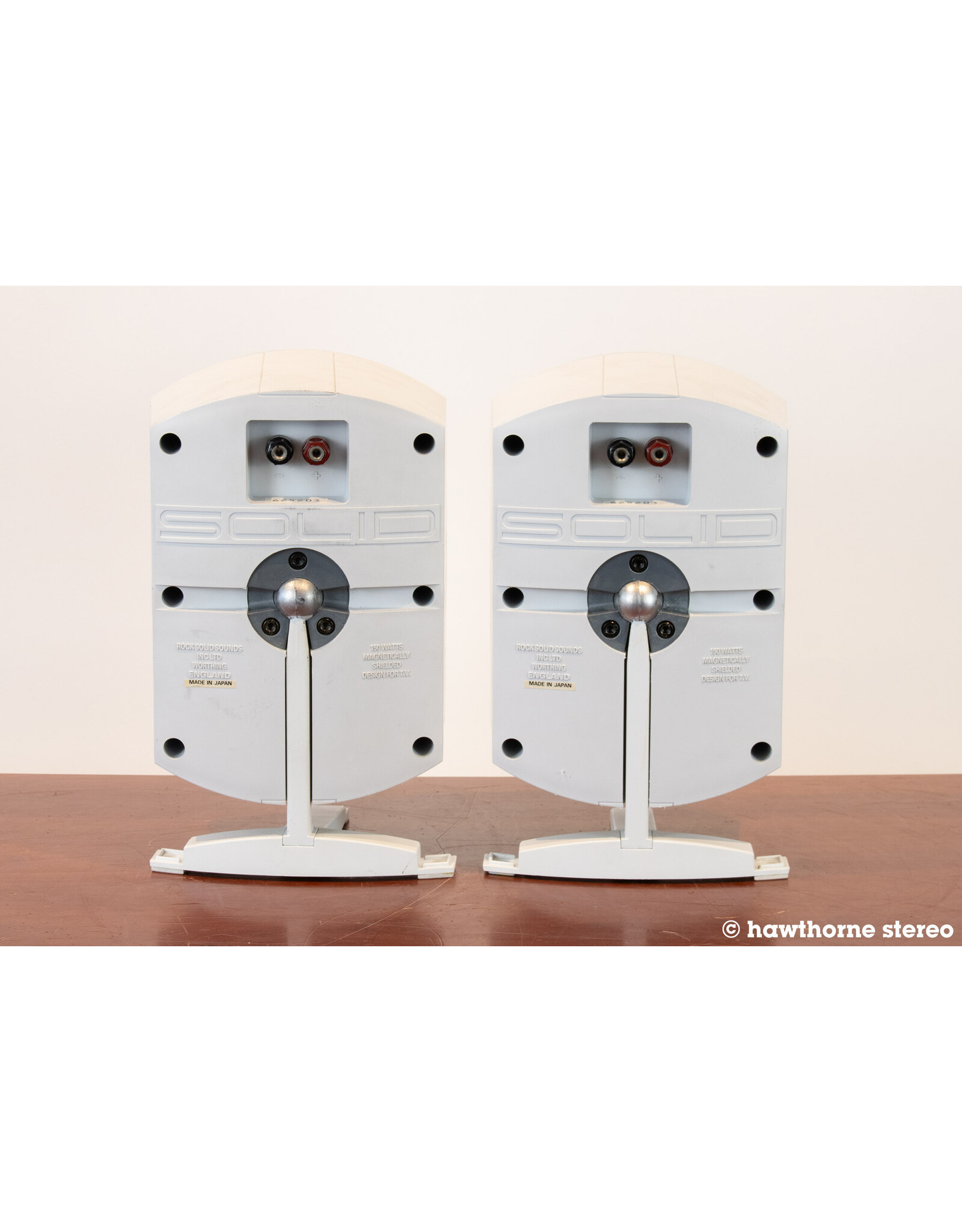 Rock Solid Rock Solid Monitor Bookshelf Speakers USED