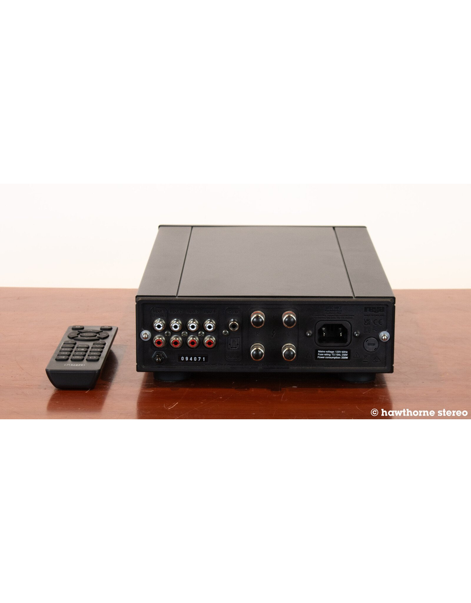 Rega Rega Brio Mk7 Integrated Amp OPEN BOX