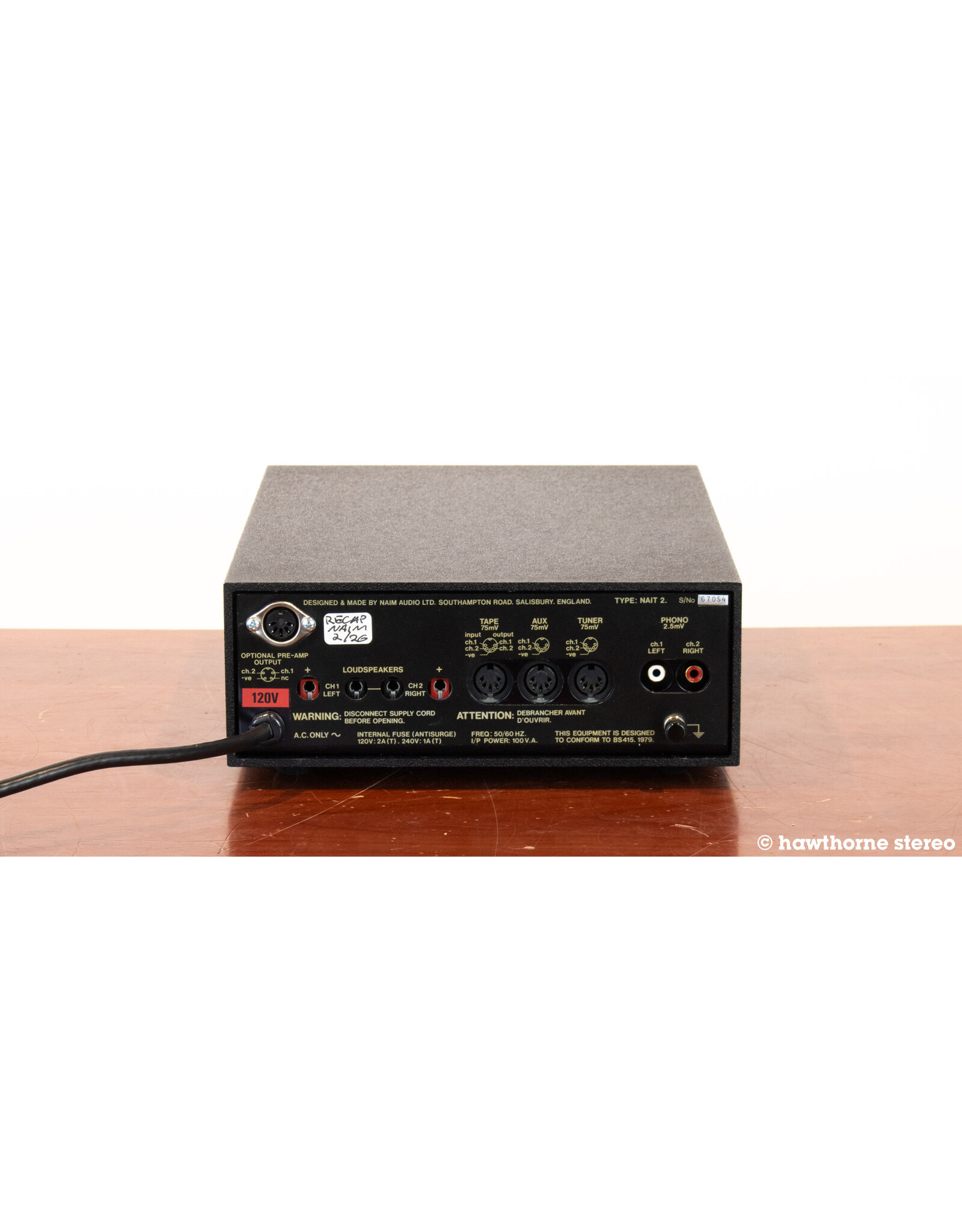 Naim Audio Naim Audio NAIT 2 Integrated Amp USED