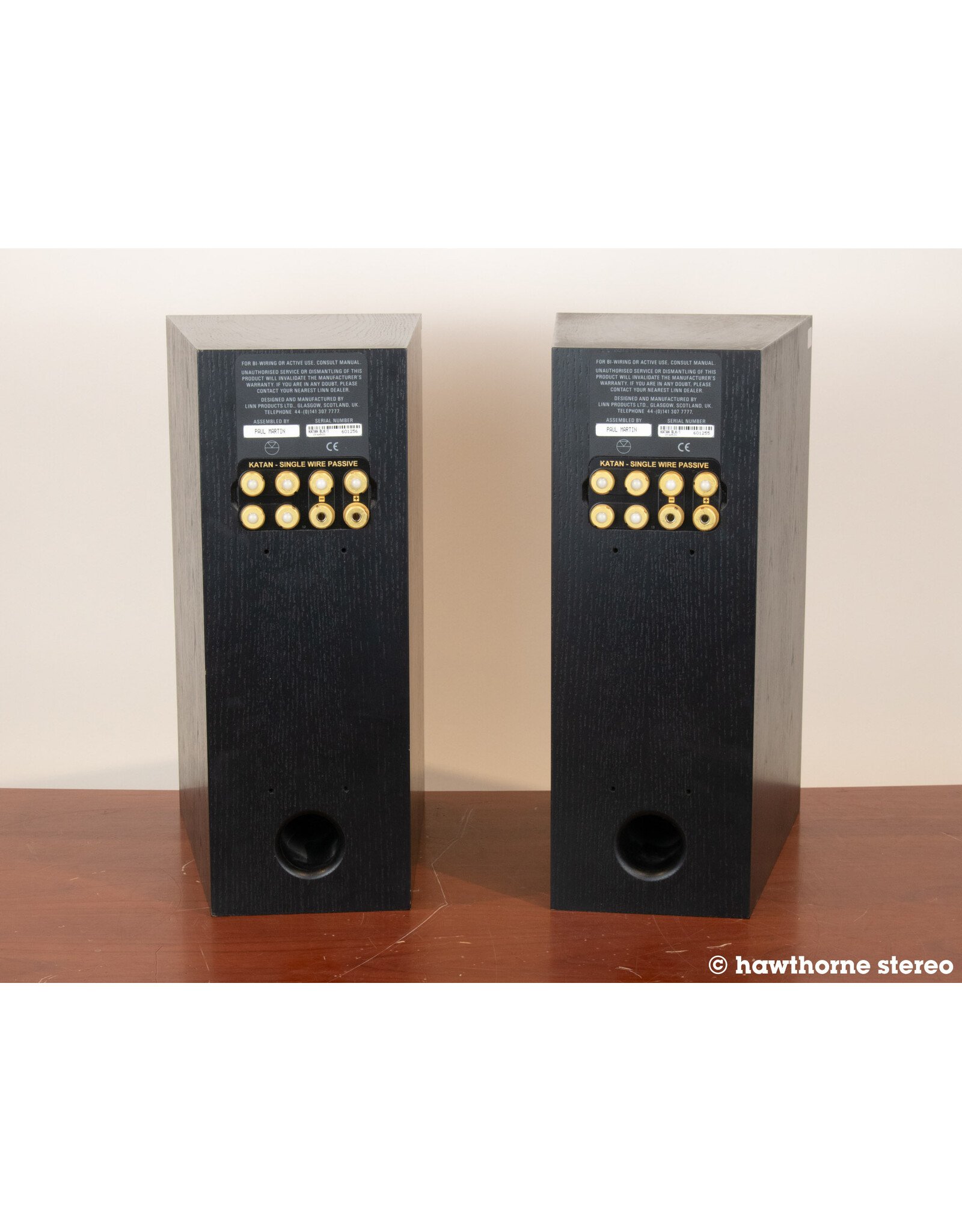 Linn Linn Katan Bookshelf Speakers USED