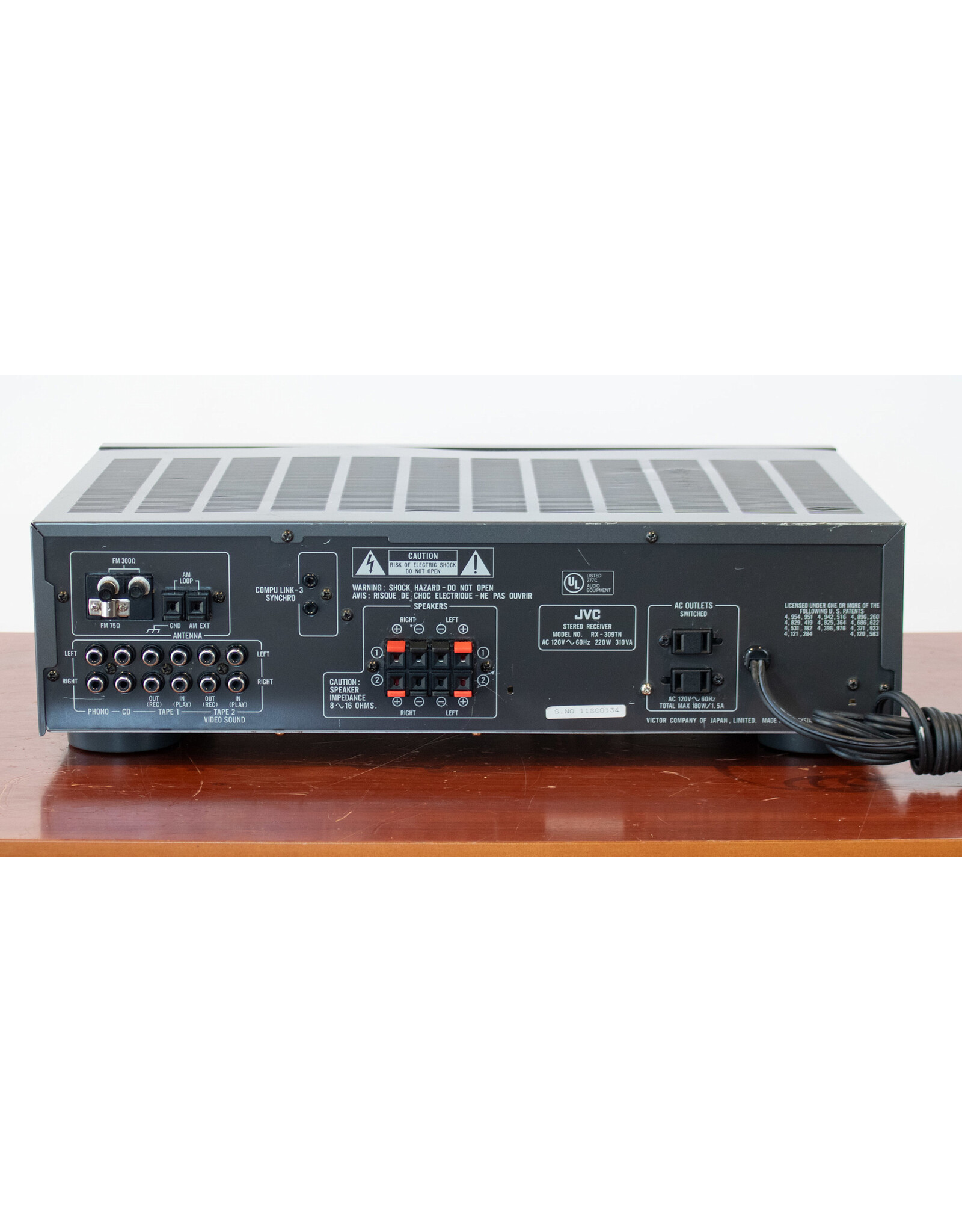 JVC JVC RX-309 Receiver USED