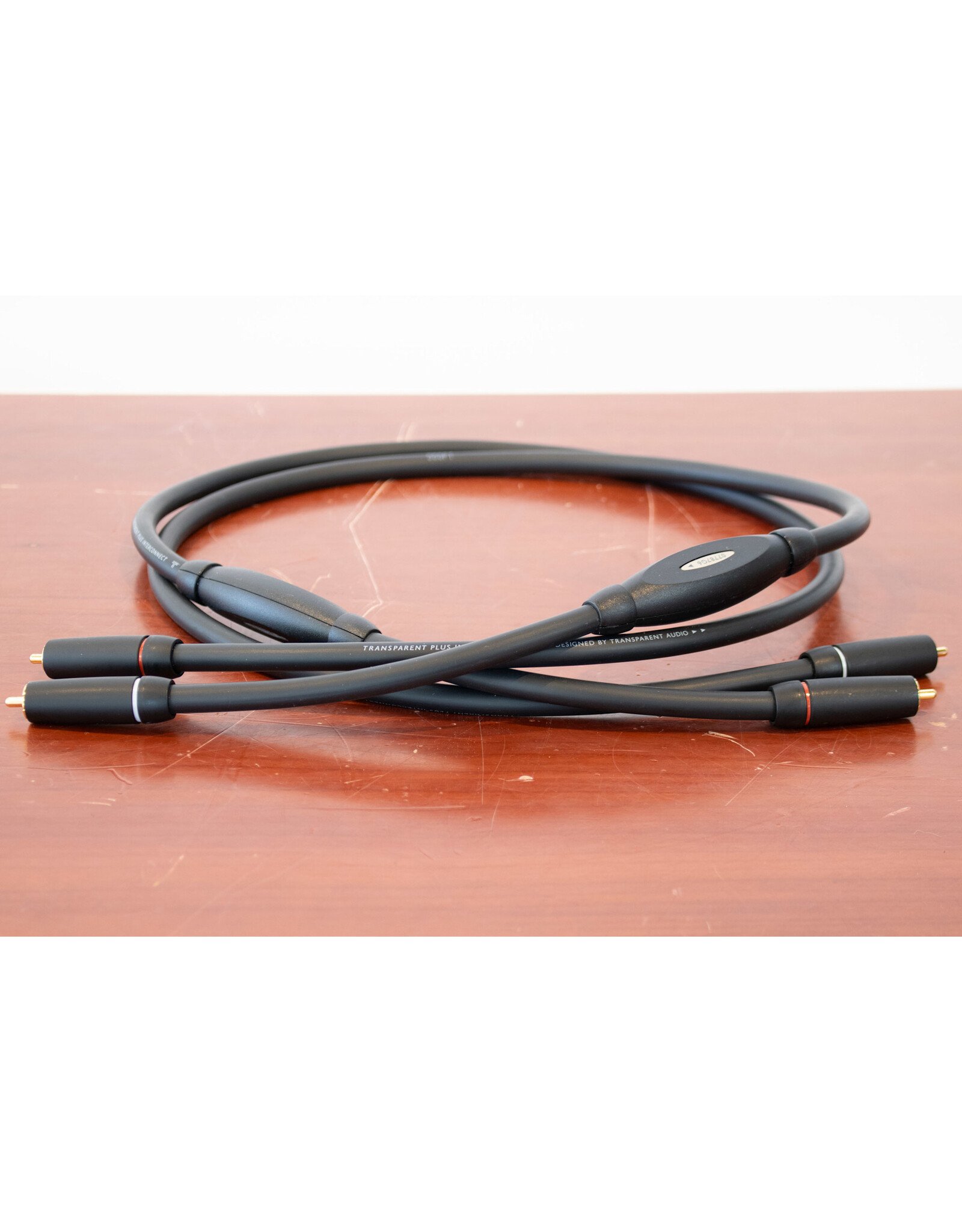 Transparent Transparent PLUS Gen 6 1M RCA Cables USED