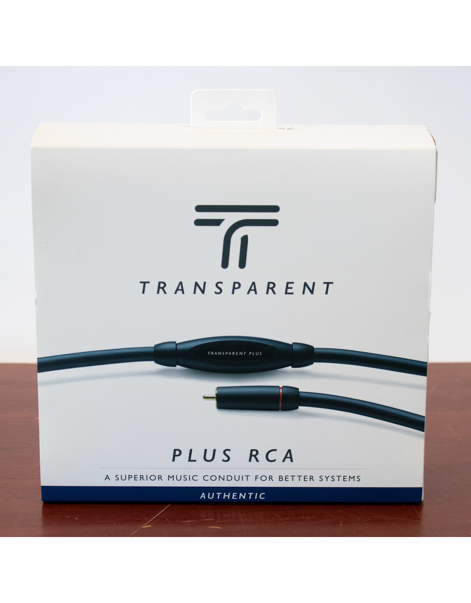 Transparent Transparent PLUS Gen 6 1.5M RCA Cables USED