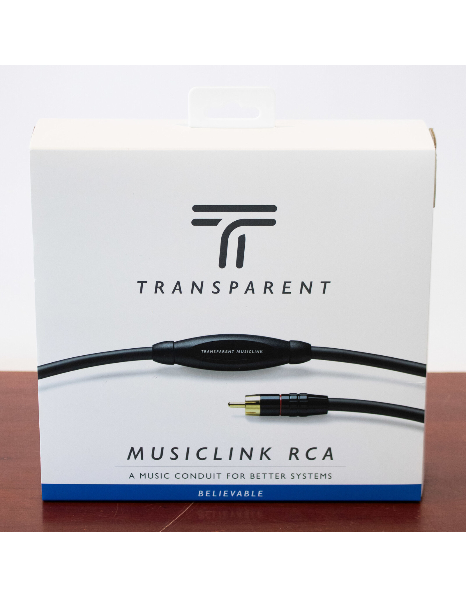 Transparent Transparent Musiclink Gen 6 1.5M RCA Cables USED