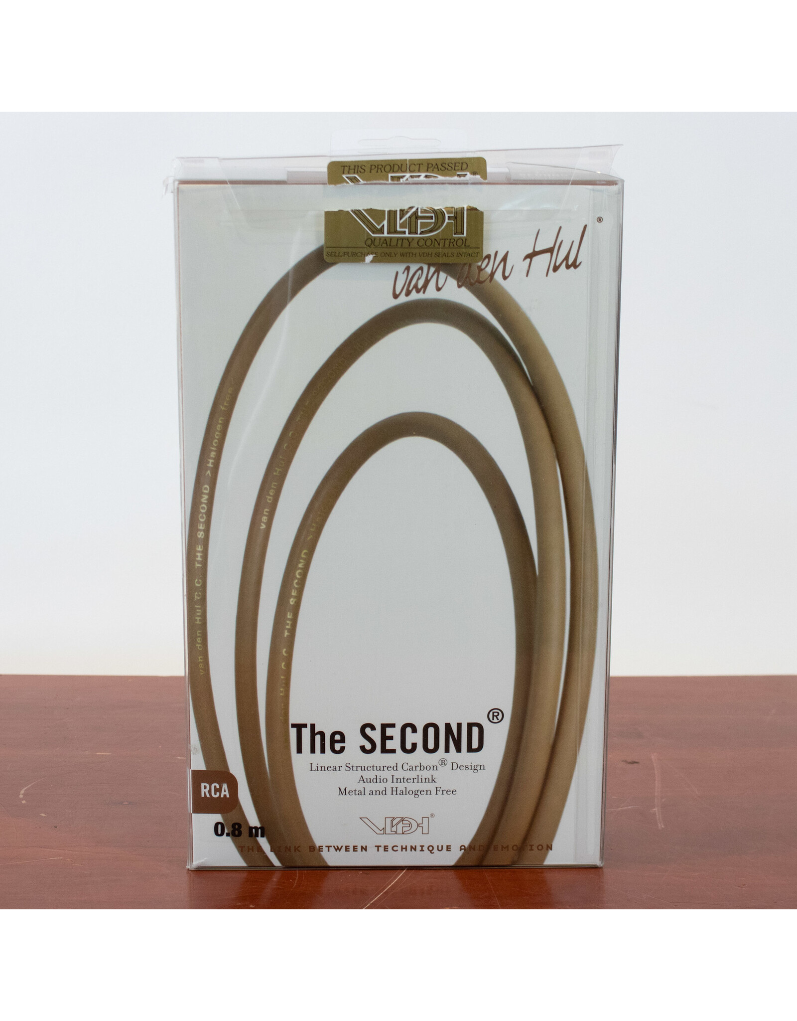 Van Den Hul Van Den Hul The SECOND 1M RCA Cables USED