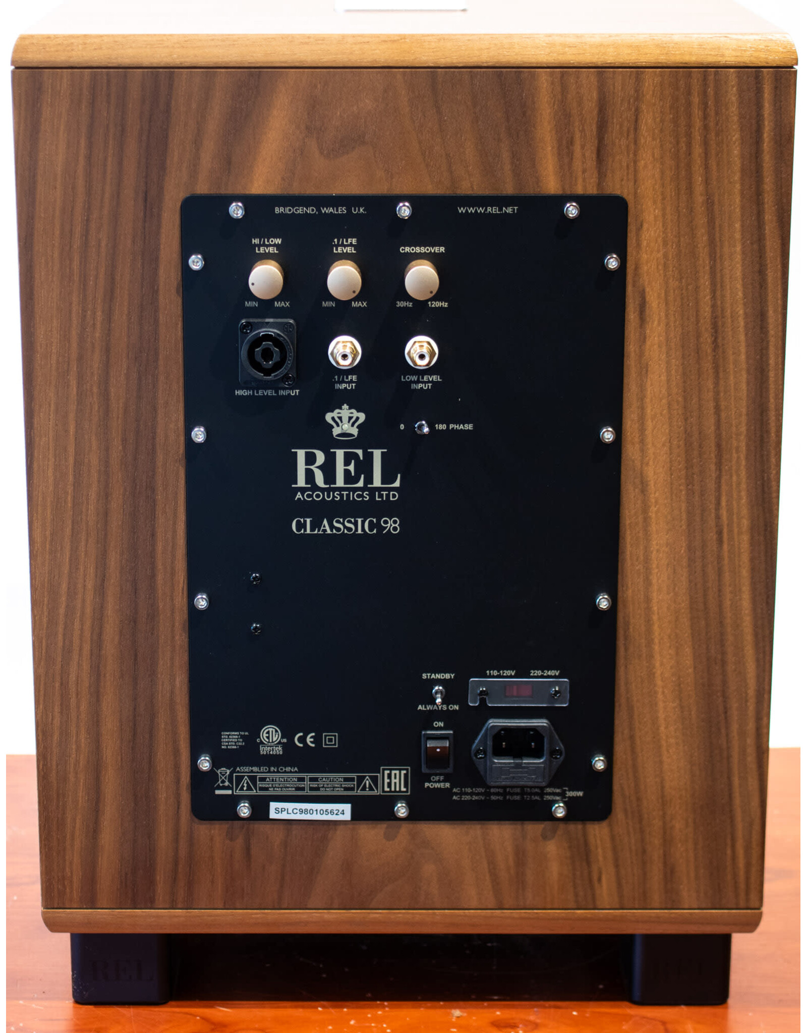 REL REL Classic 98 Subwoofer USED