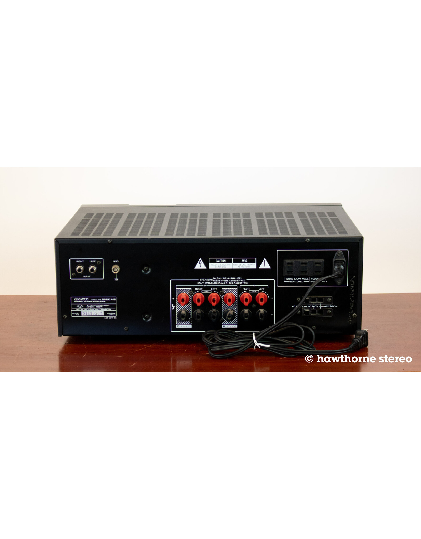 Kenwood Kenwood Basic M2 Power Amp USED