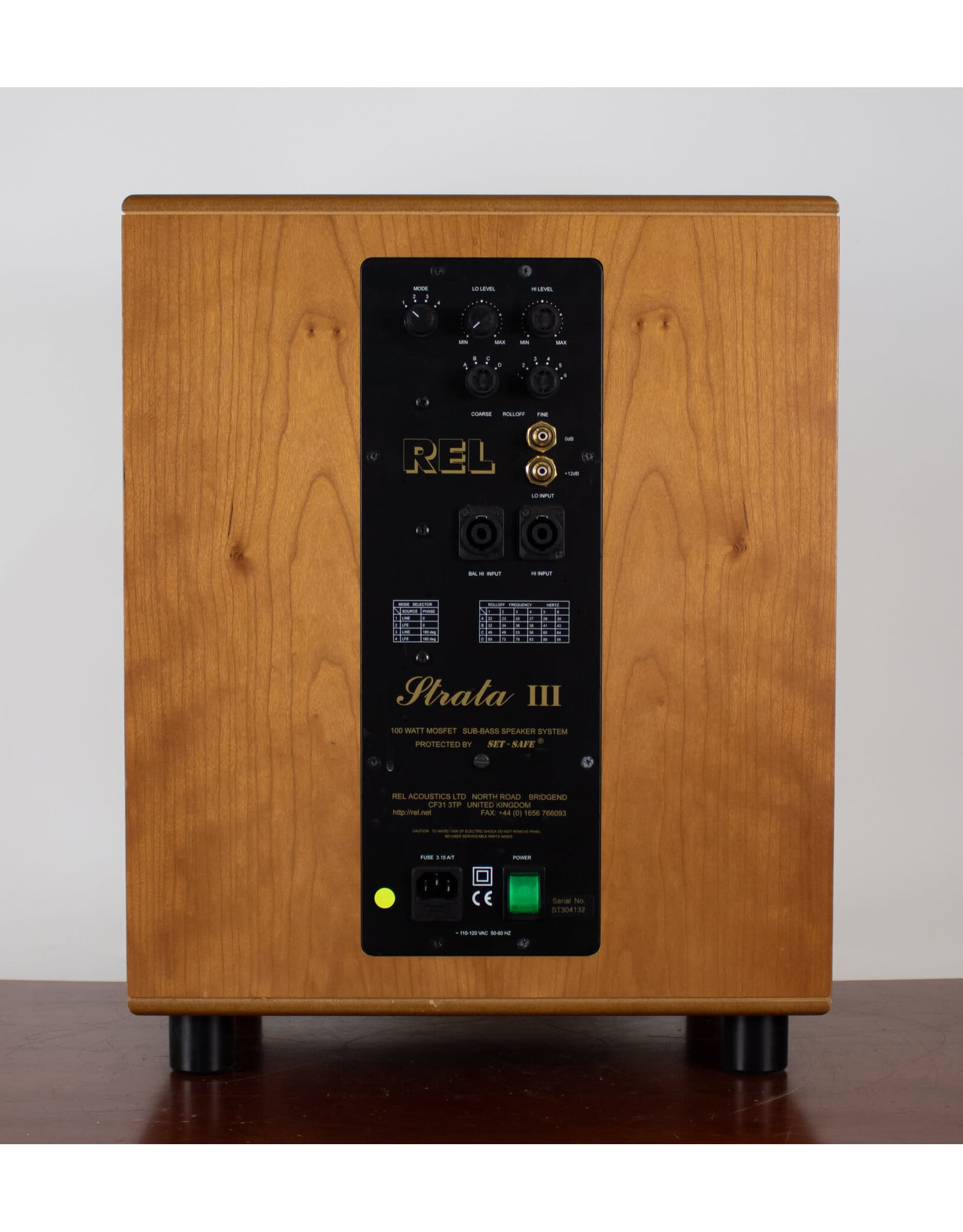 REL REL Strata III Subwoofer USED