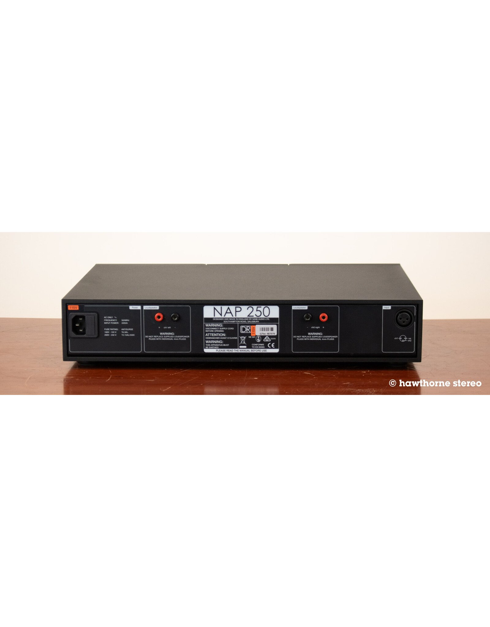 Naim Audio Naim Audio NAP 250 DR Power Amp USED