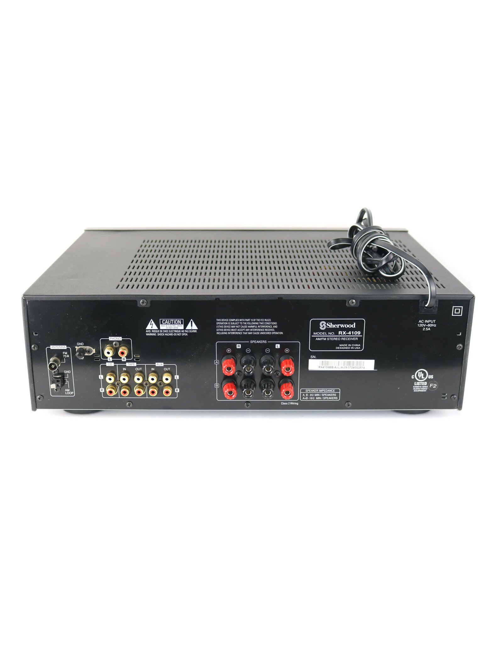 Sherwood Sherwood RX-4109 Receiver USED