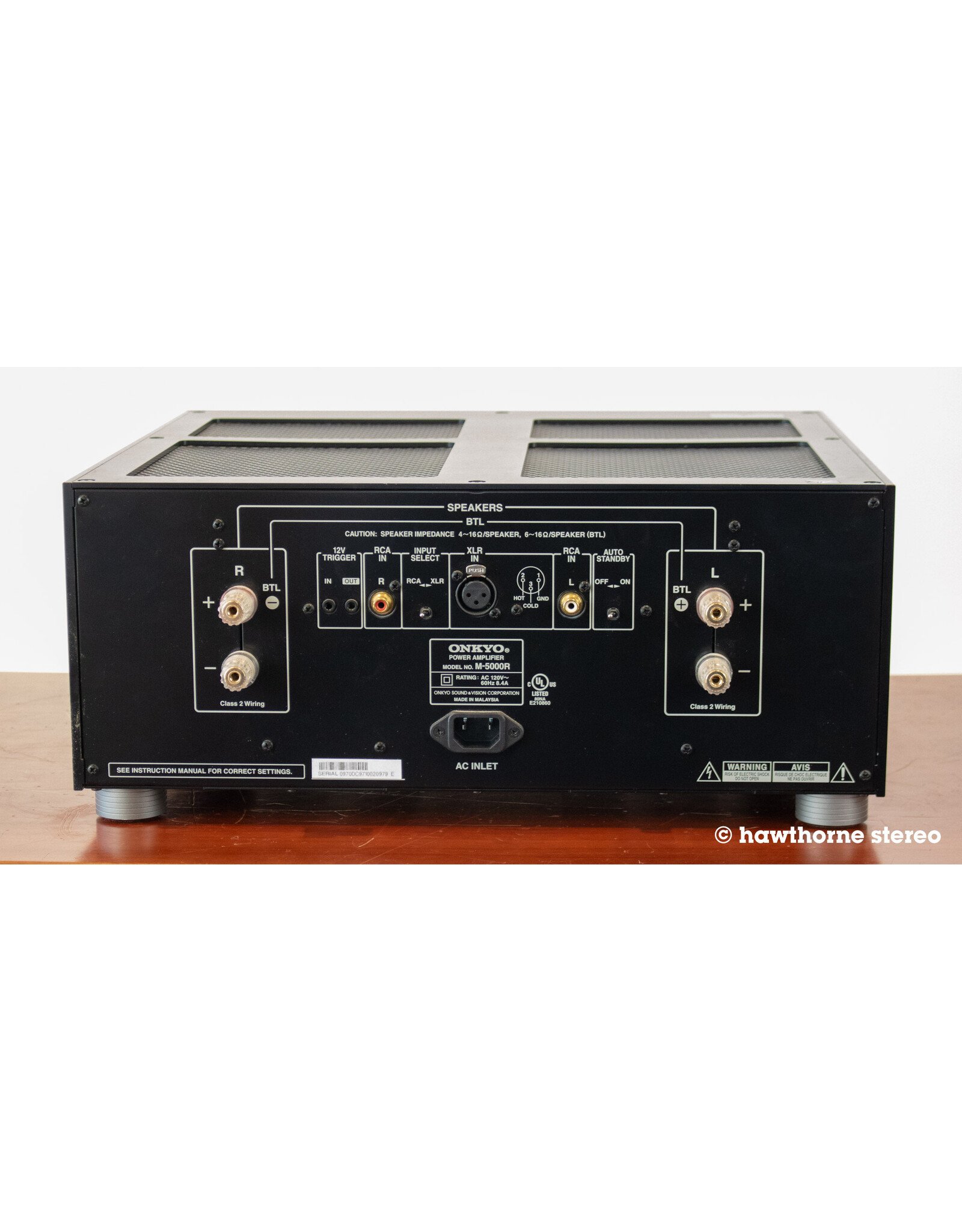 Onkyo Onkyo M-5000R Power Amp USED