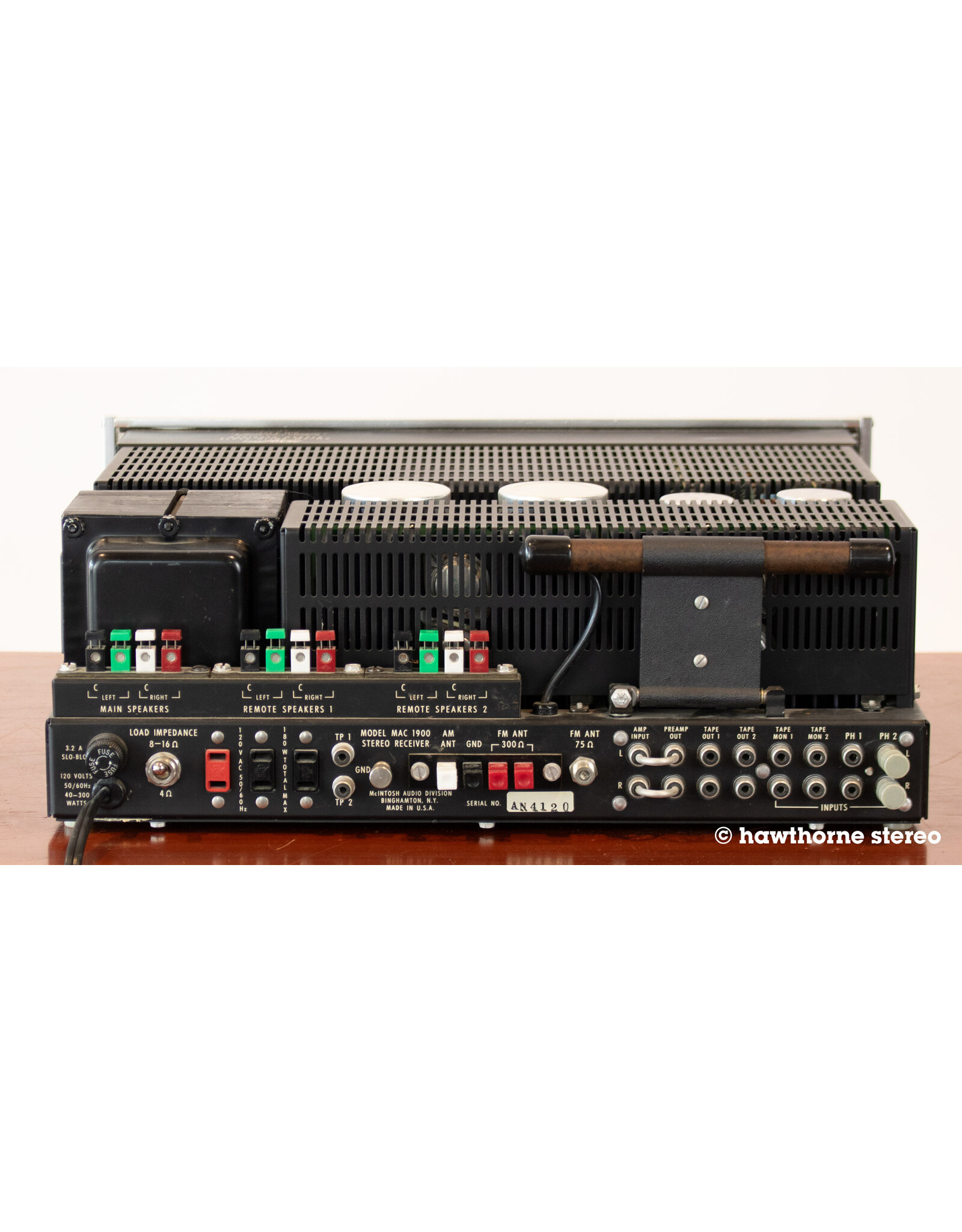 McIntosh McIntosh MAC 1900 Receiver USED