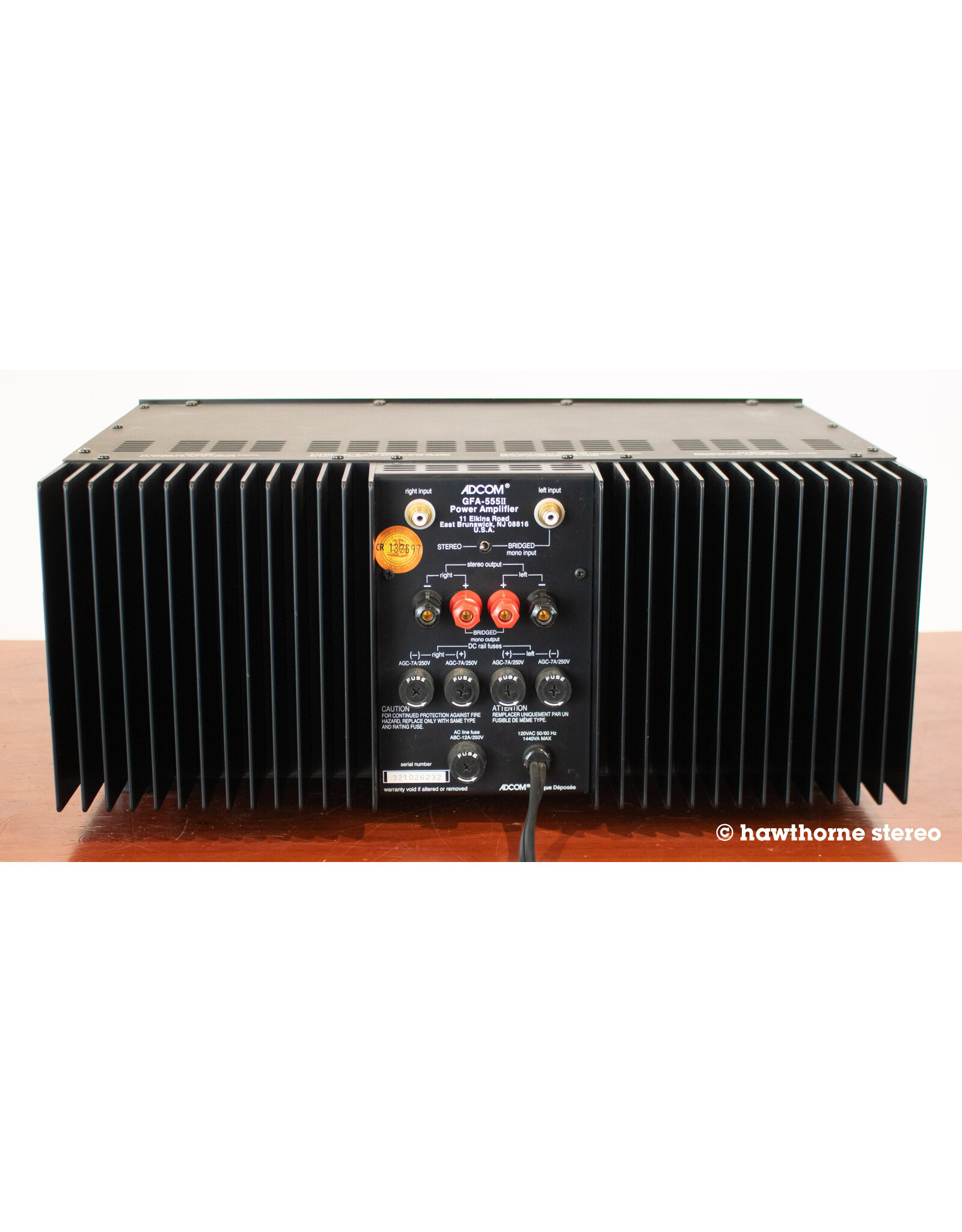 Adcom Adcom GFA-555II Power Amp USED