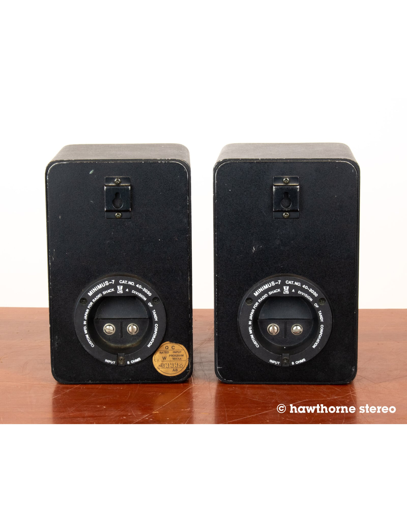 Radio Shack Radio Shack Minimus 7 Bookshelf Speakers USED