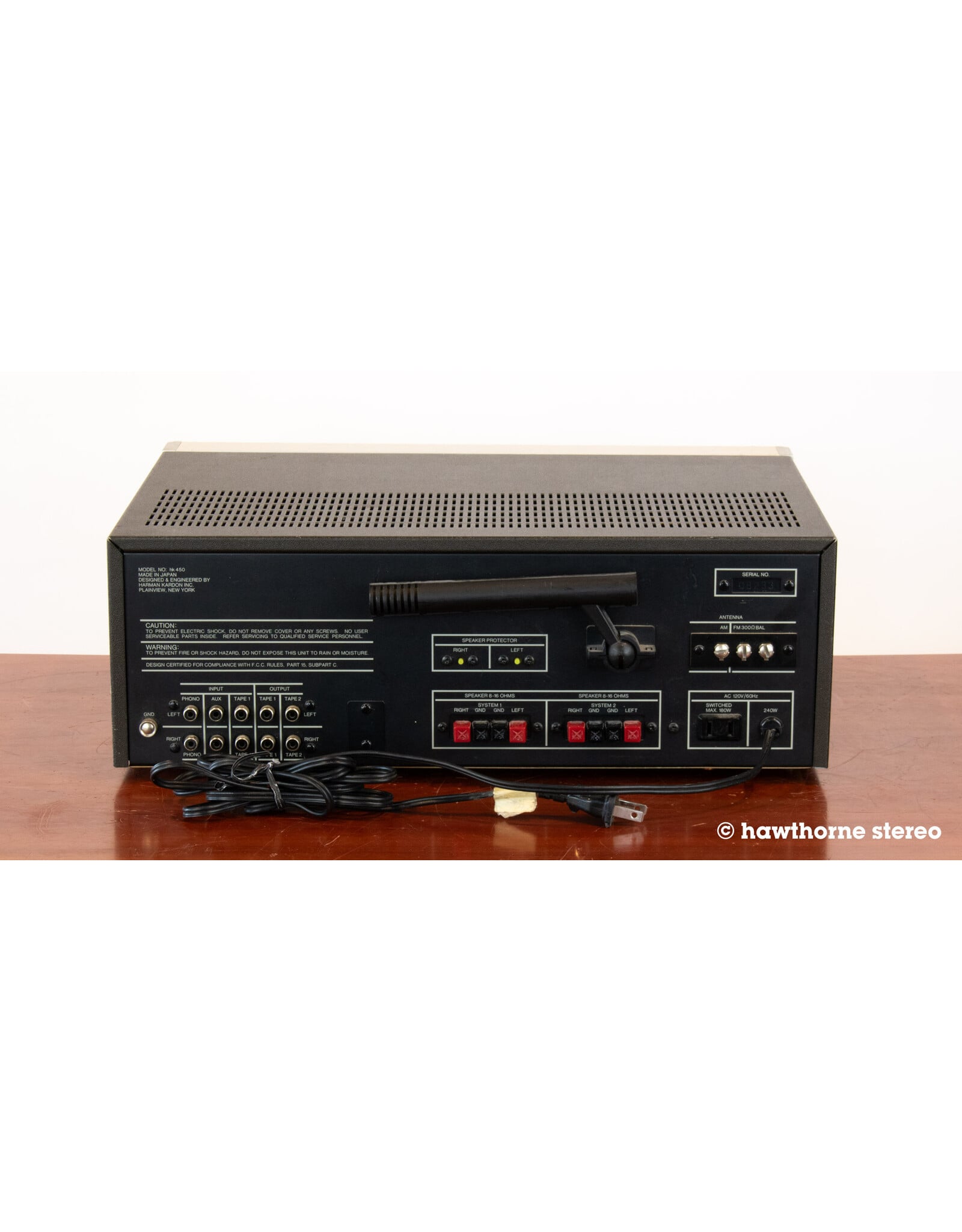 Harman/Kardon Harman/Kardon HK450 Receiver USED