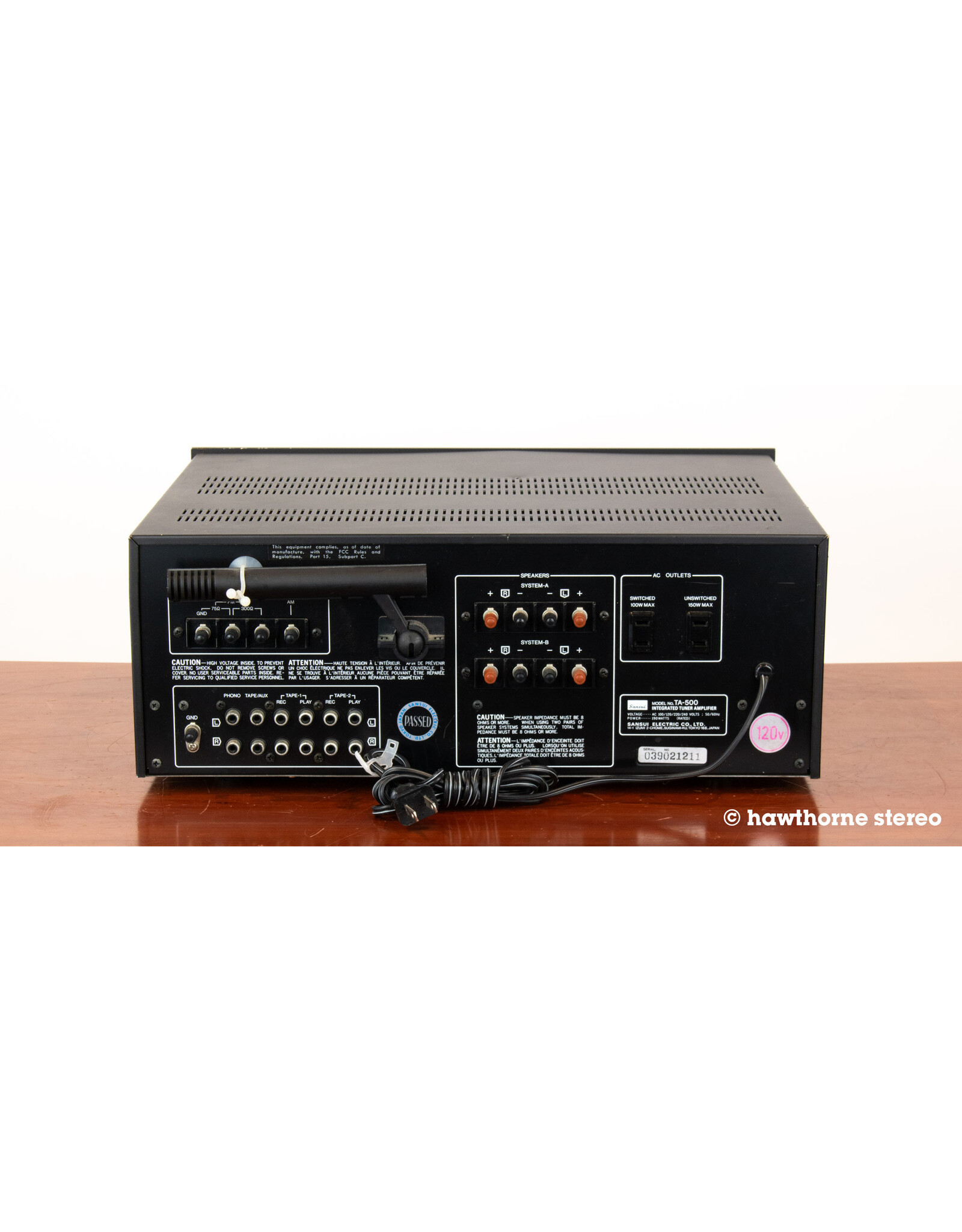 Sansui Sansui TA-500 Receiver USED