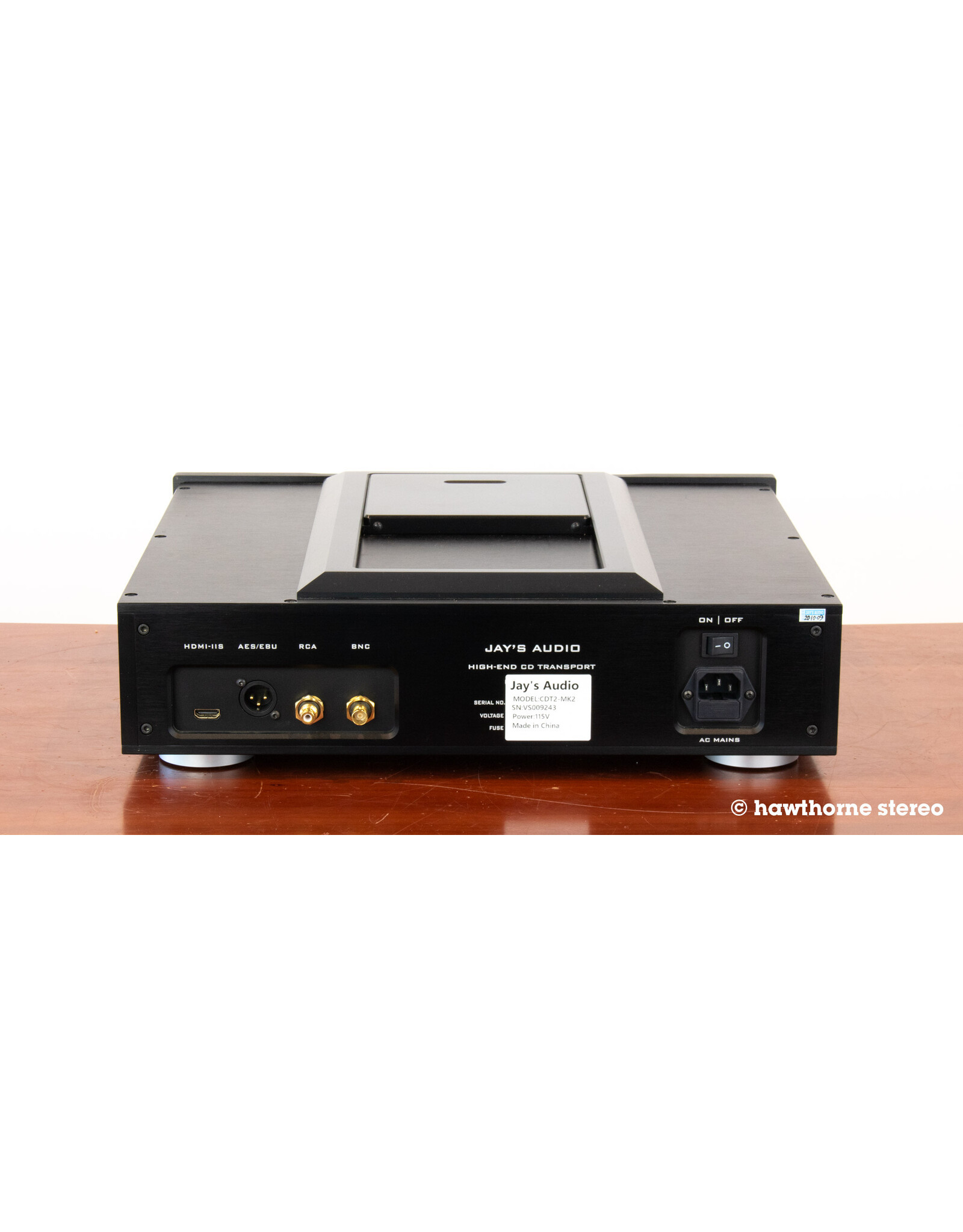 Jay's Audio Jay's Audio CDT2-MK3 CD Player USED