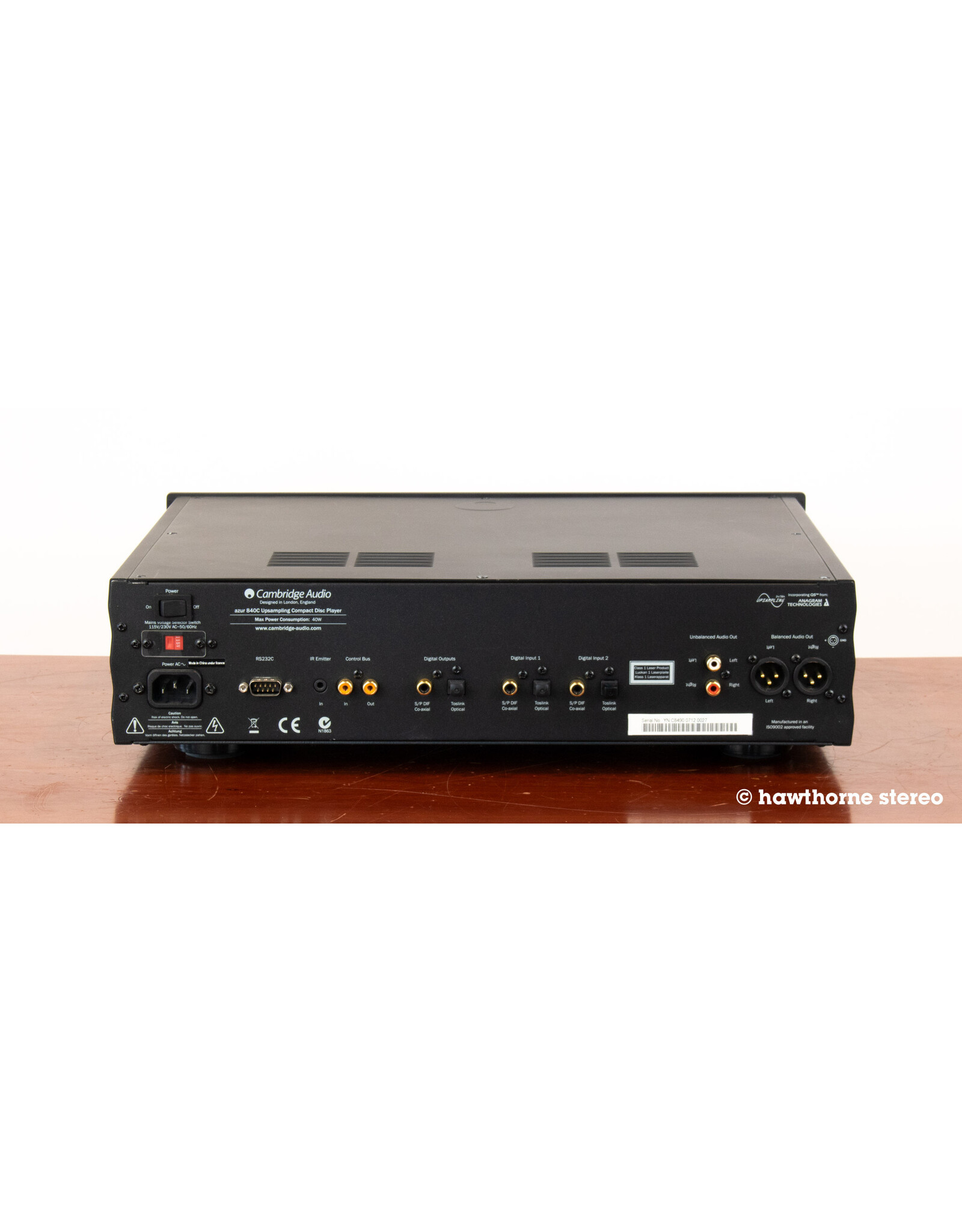 Cambridge Audio Cambridge Audio Azur 840C CD Player USED