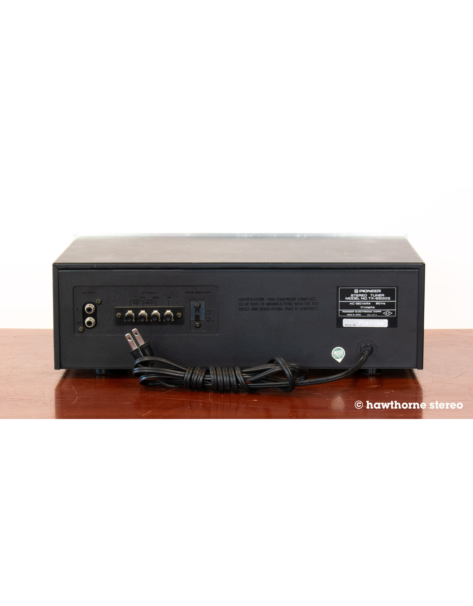 Pioneer Pioneer TX-5500II Tuner USED