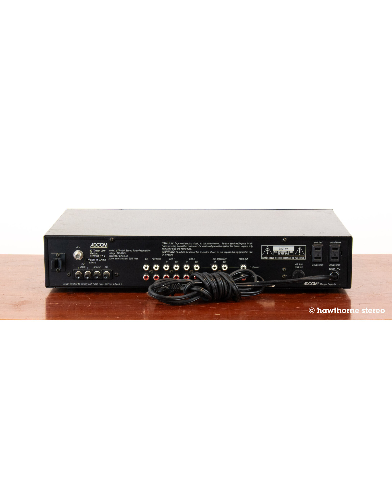 Adcom Adcom GTP-450 Preamp USED