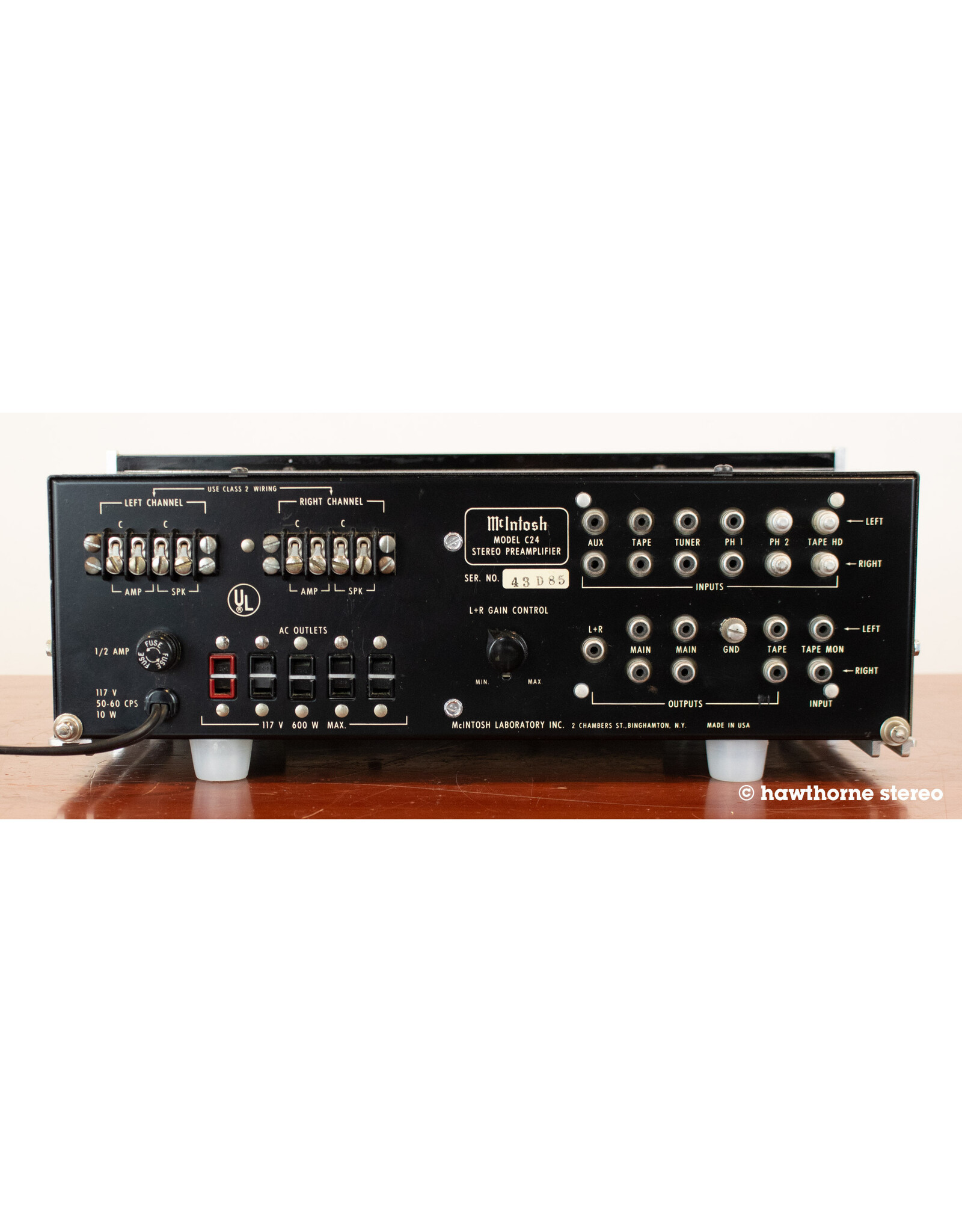 McIntosh McIntosh C24 Preamp USED