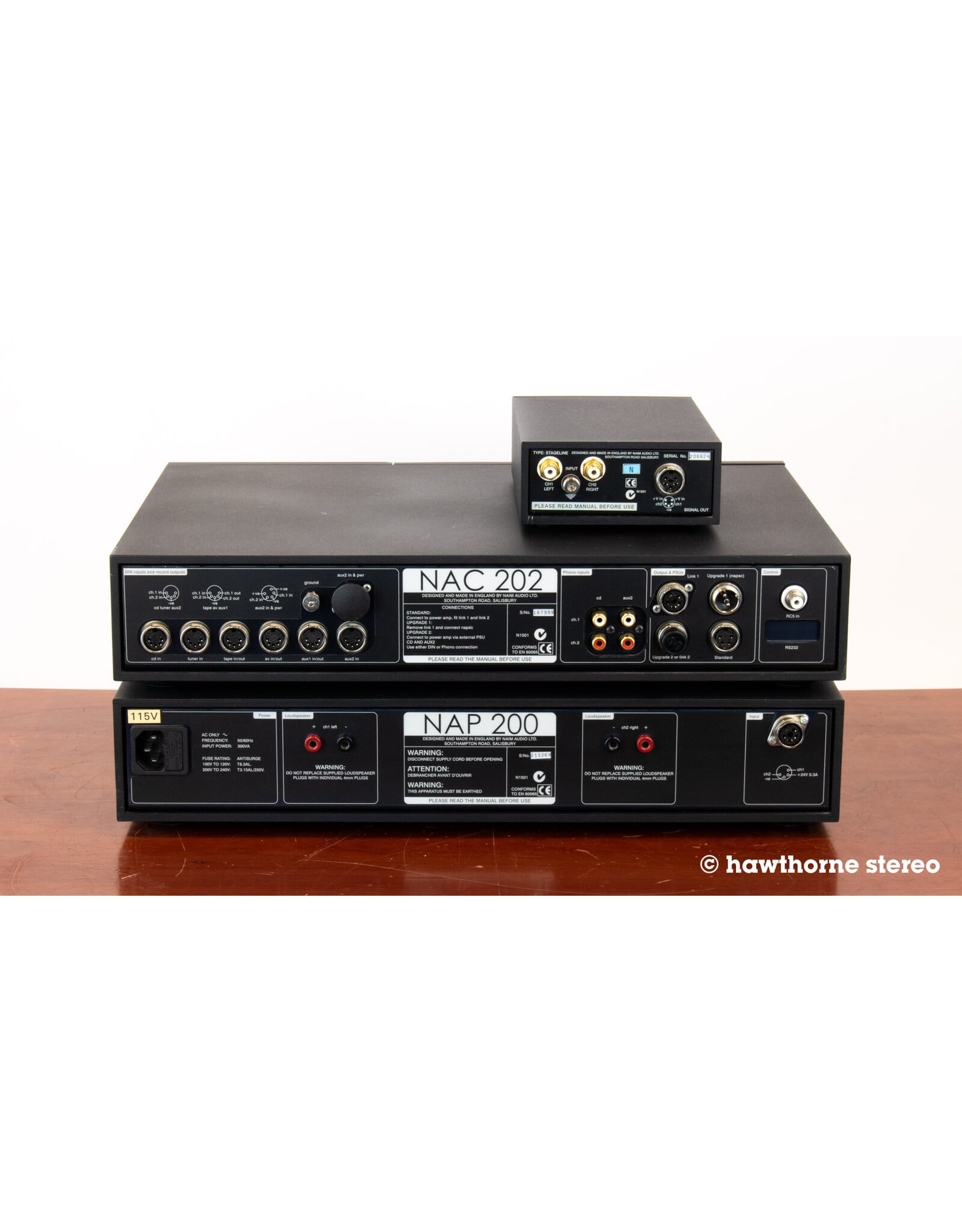 Naim Audio Naim Audio NAC 202 + NAP 200 Pre Power Combo USED