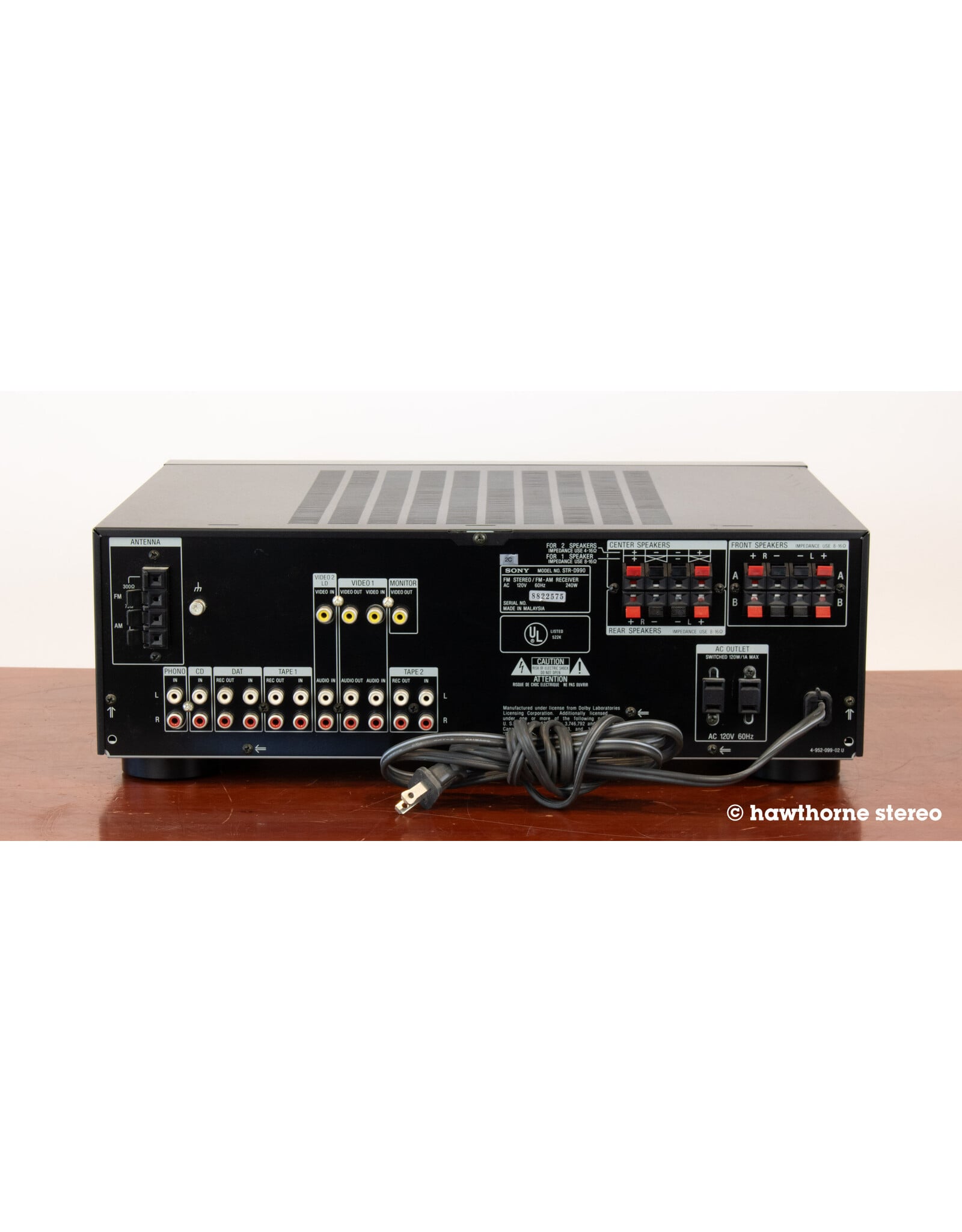 Sony Sony STR-D990 Receiver USED