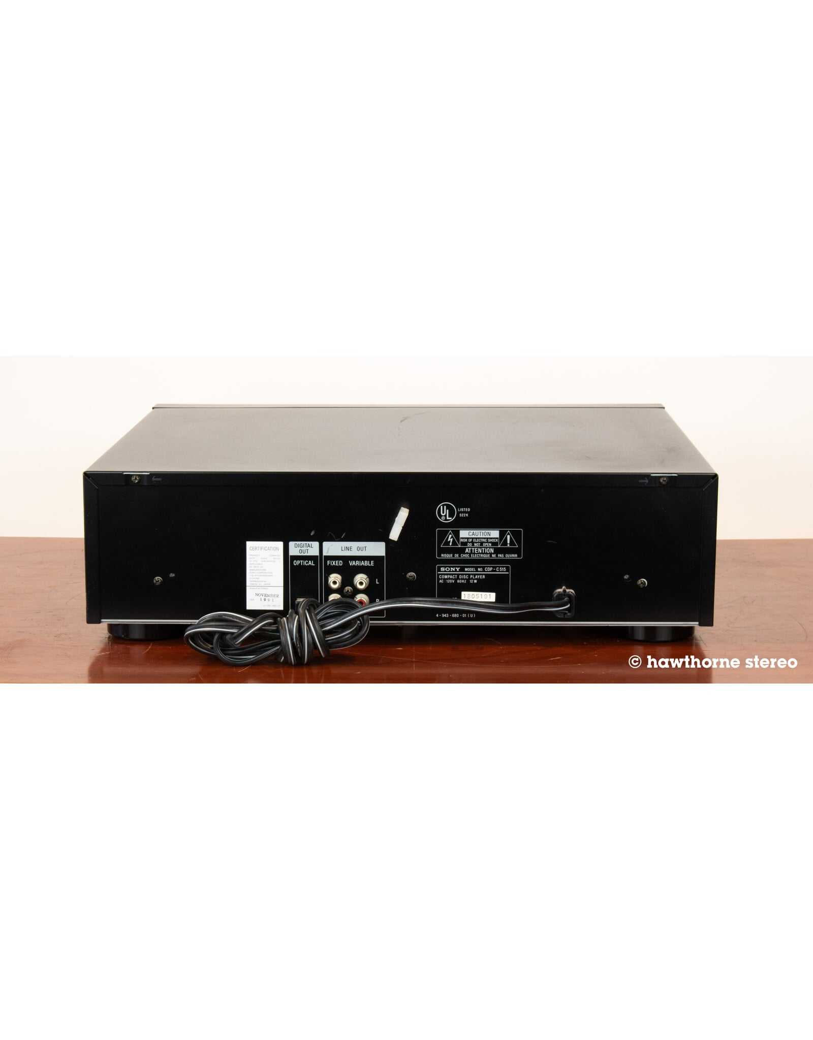 Sony Sony CDP-C515 5-Disc CD Player USED