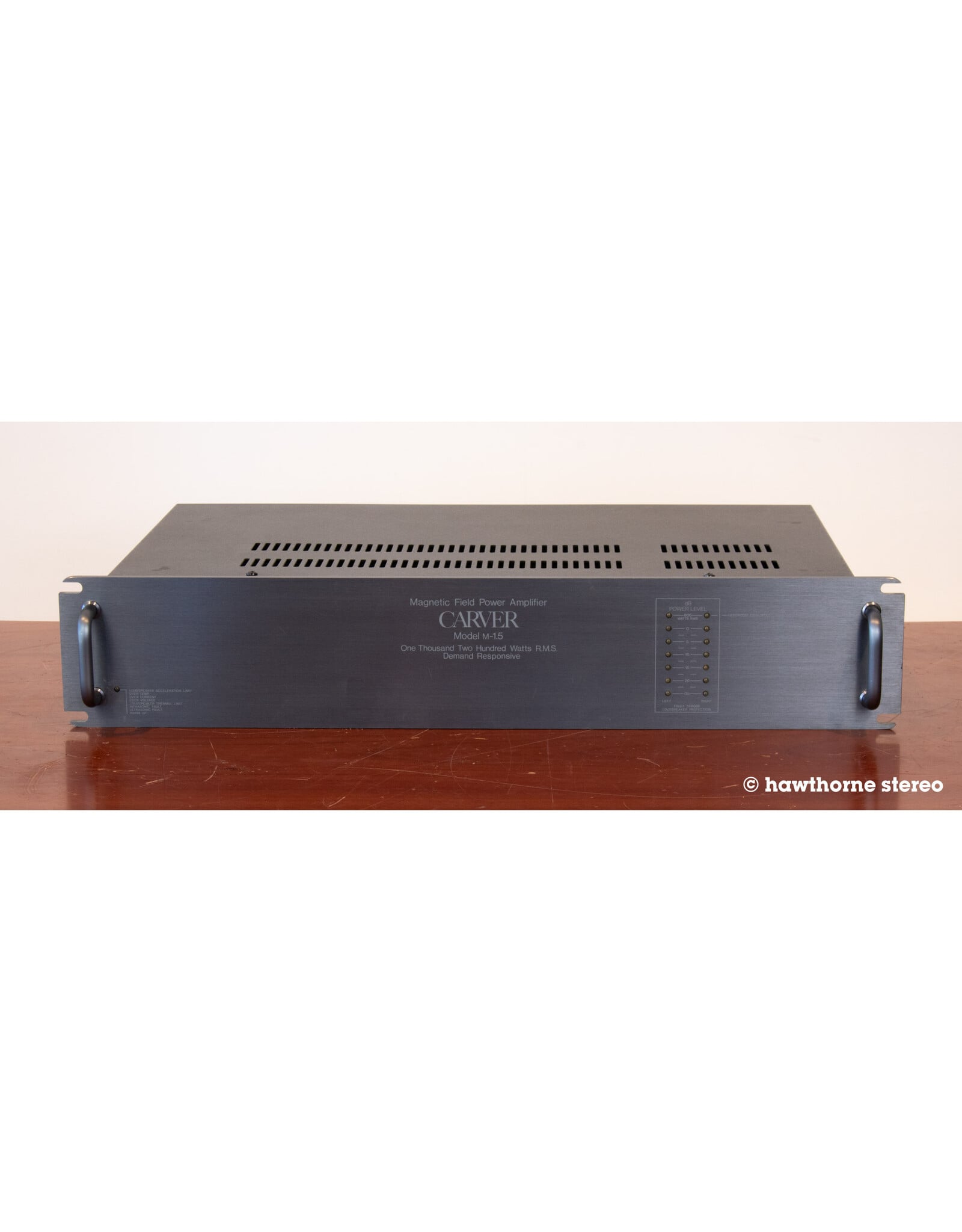 Carver Carver M-1.5 Power Amp USED