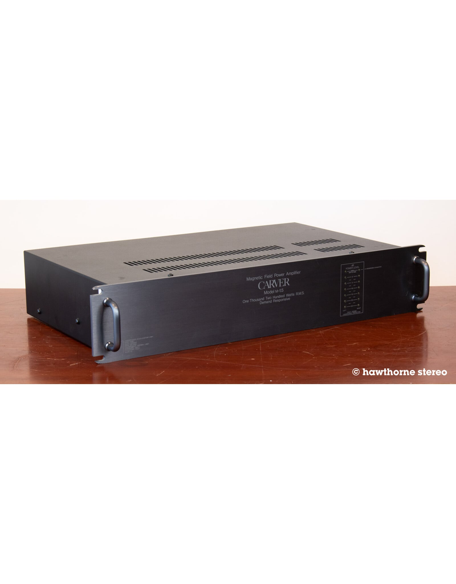 Carver Carver M-1.5 Power Amp USED