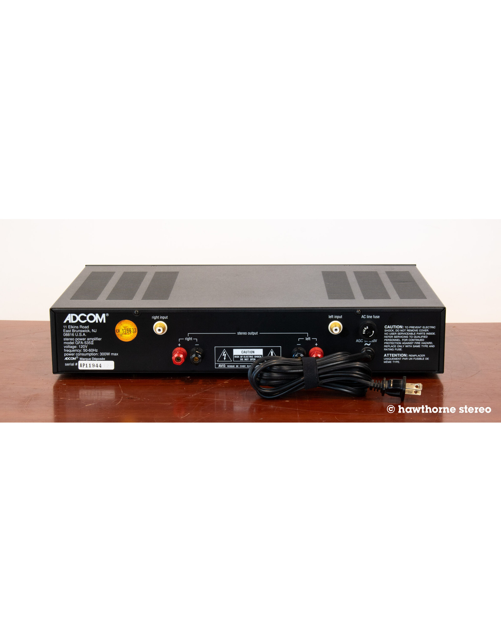 Adcom Adcom GFA-535II Power Amp USED