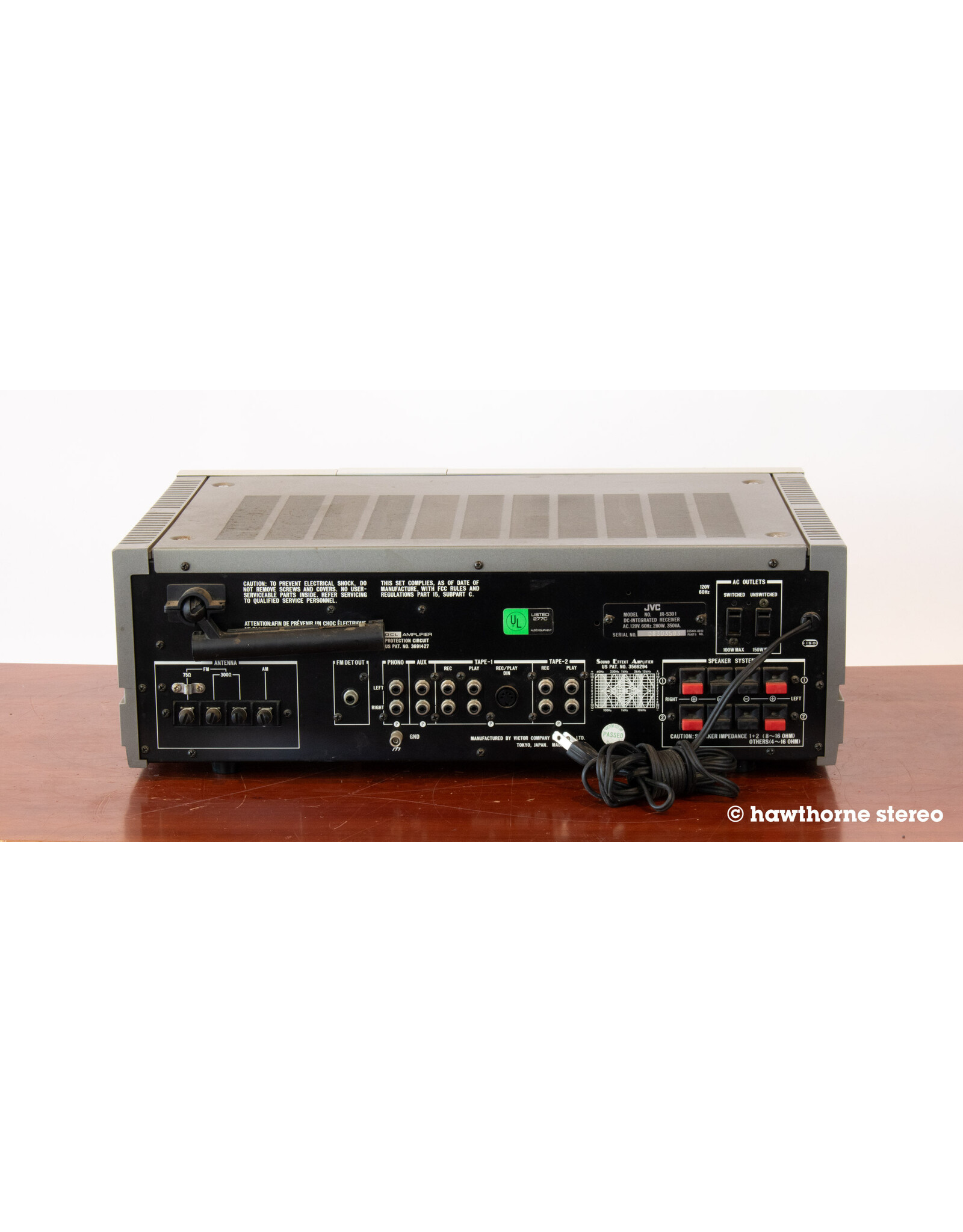 JVC JVC JR-S301 Receiver USED