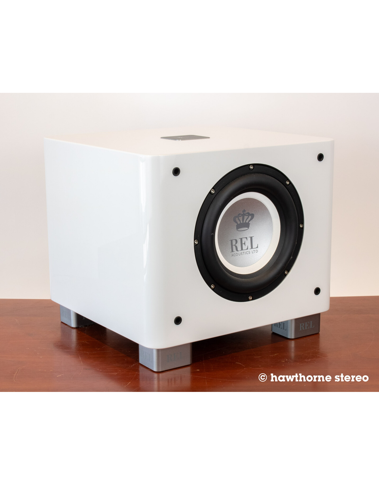REL REL T/7x White Subwoofer USED