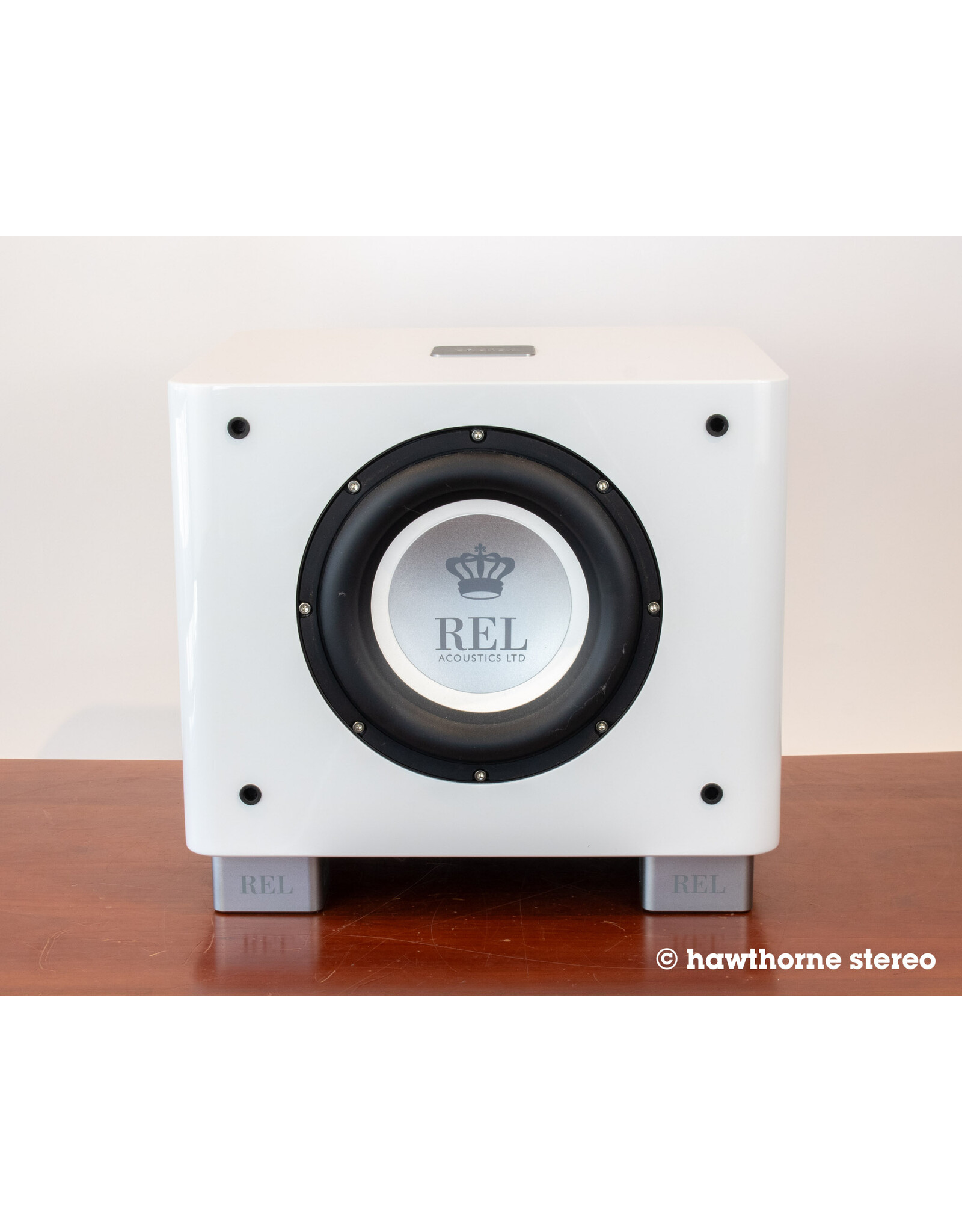 REL REL T/7x White Subwoofer USED