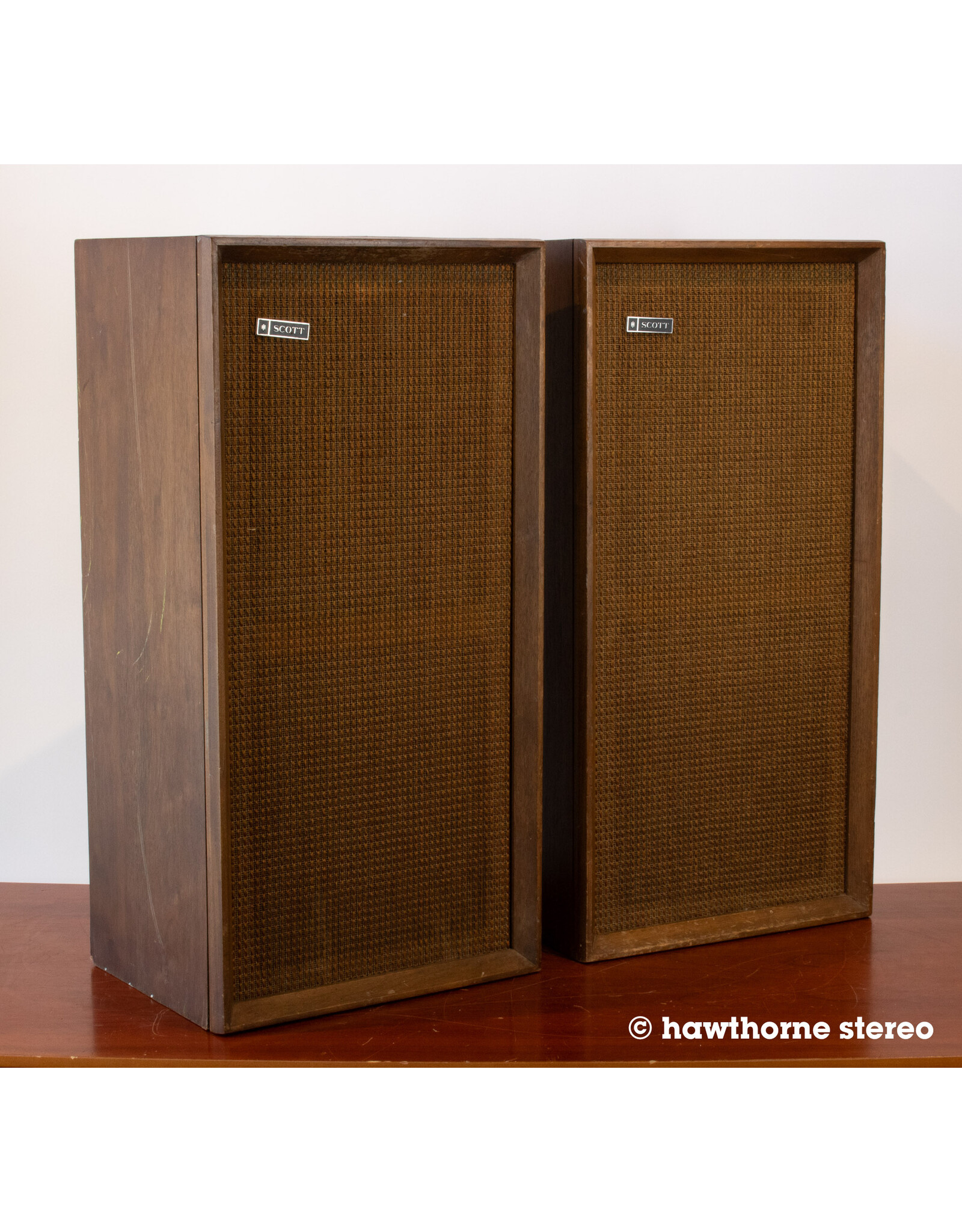 Scott Scott S-15 Bookshelf Speakers USED