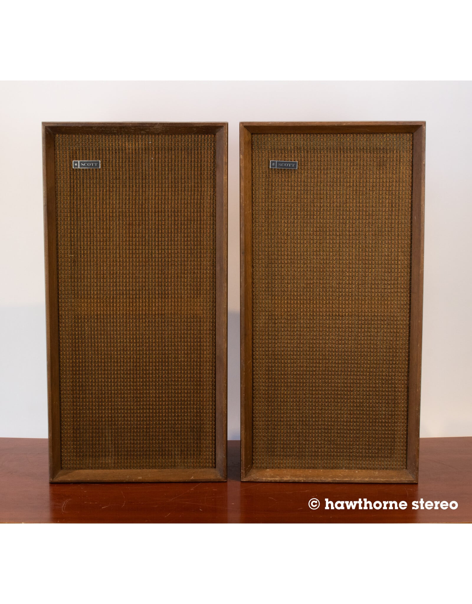 Scott Scott S-15 Bookshelf Speakers USED