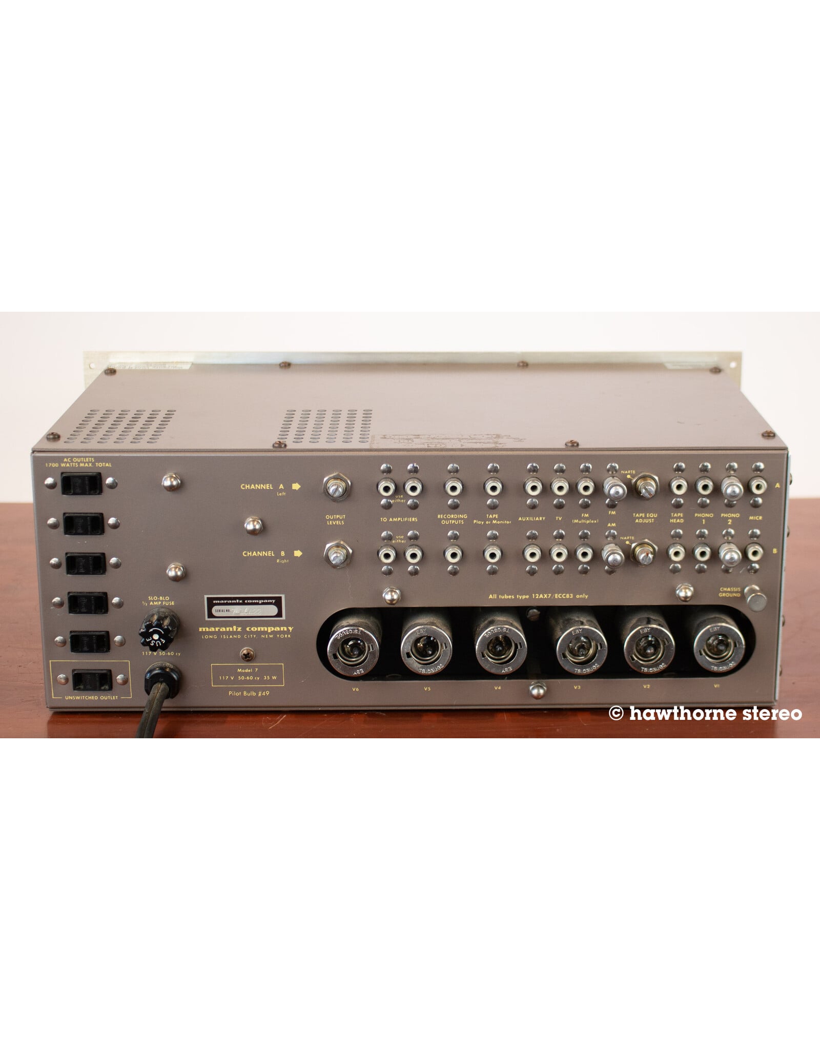 Marantz Marantz 7 8b 10b 1960's Tube System Receiver USED