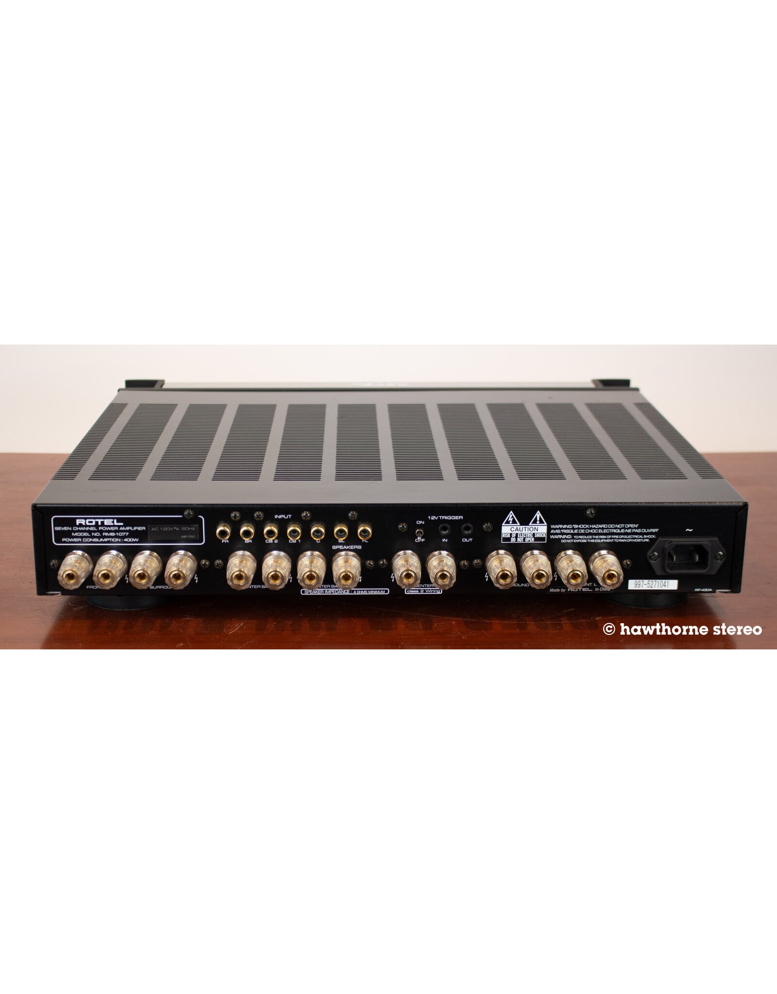 Rotel Rotel RMB-1077 Power Amp USED