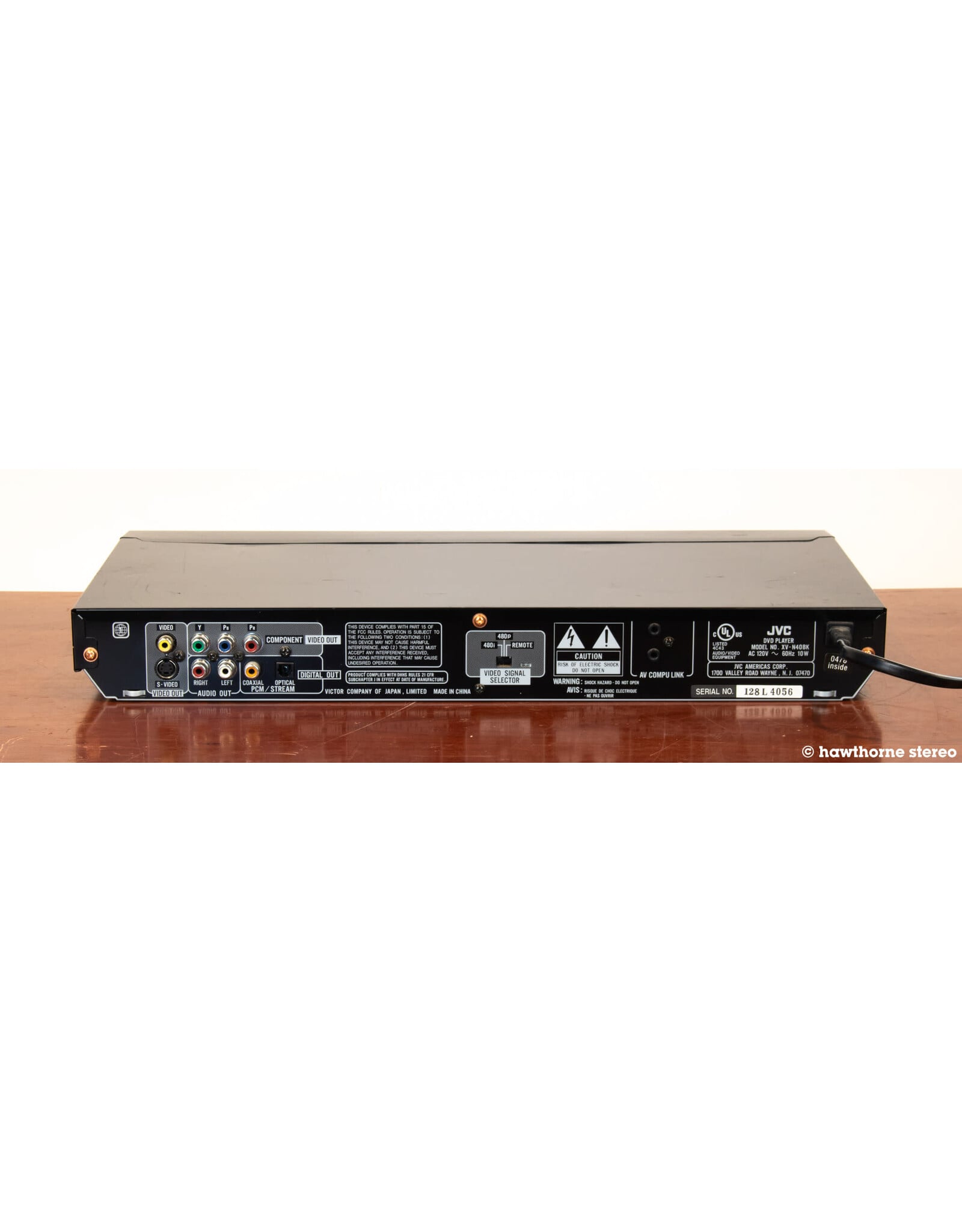 JVC JVC XV-N40 CD Player USED