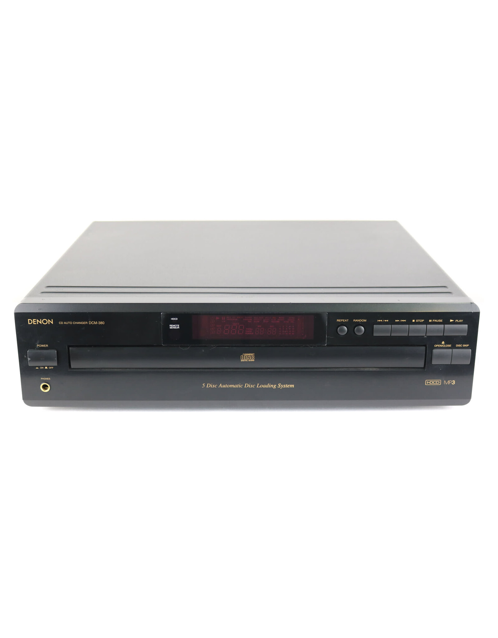 Denon Denon DCM-380 5-Disc CD Player USED