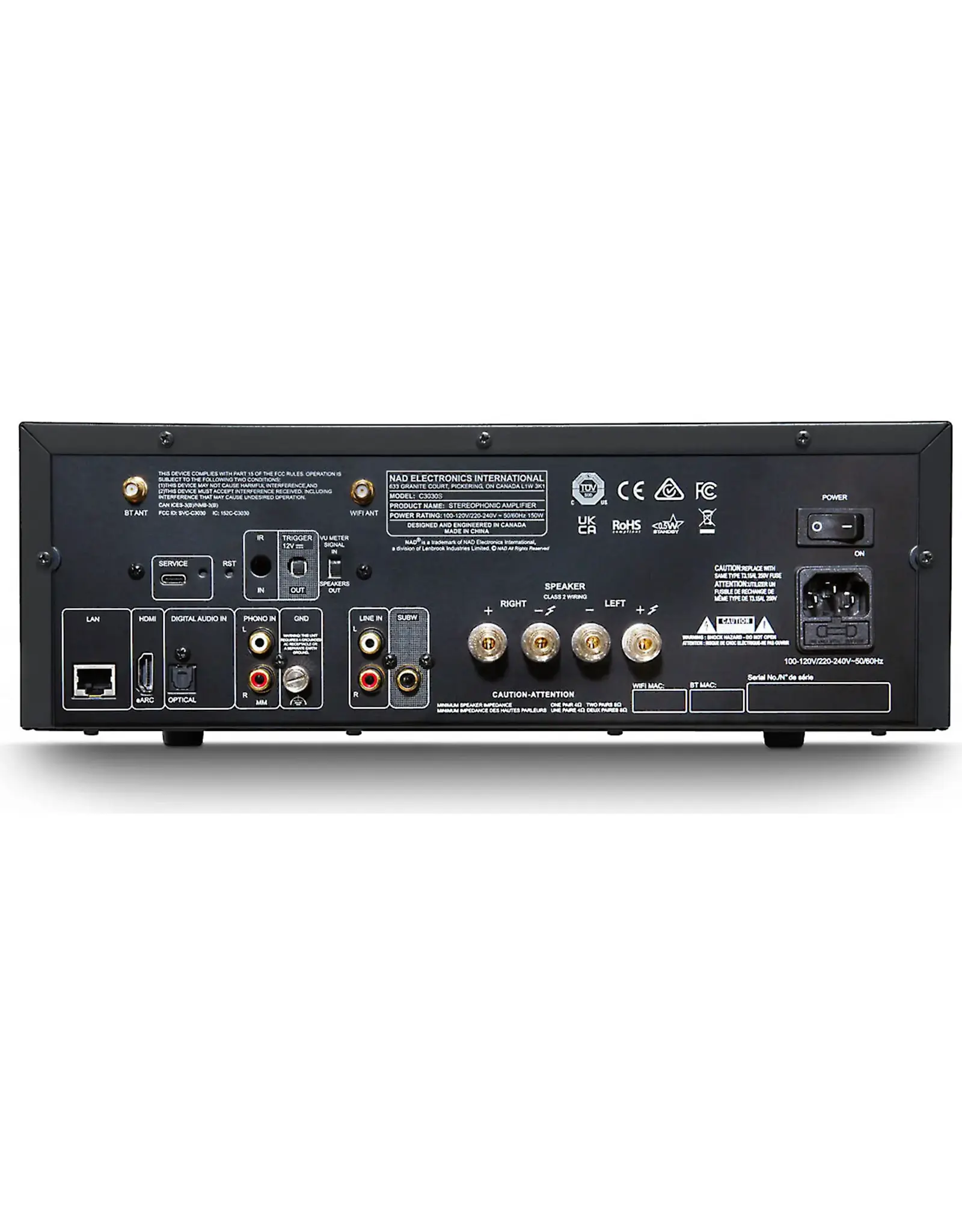NAD NAD C3030S BluOS Integrated Amp