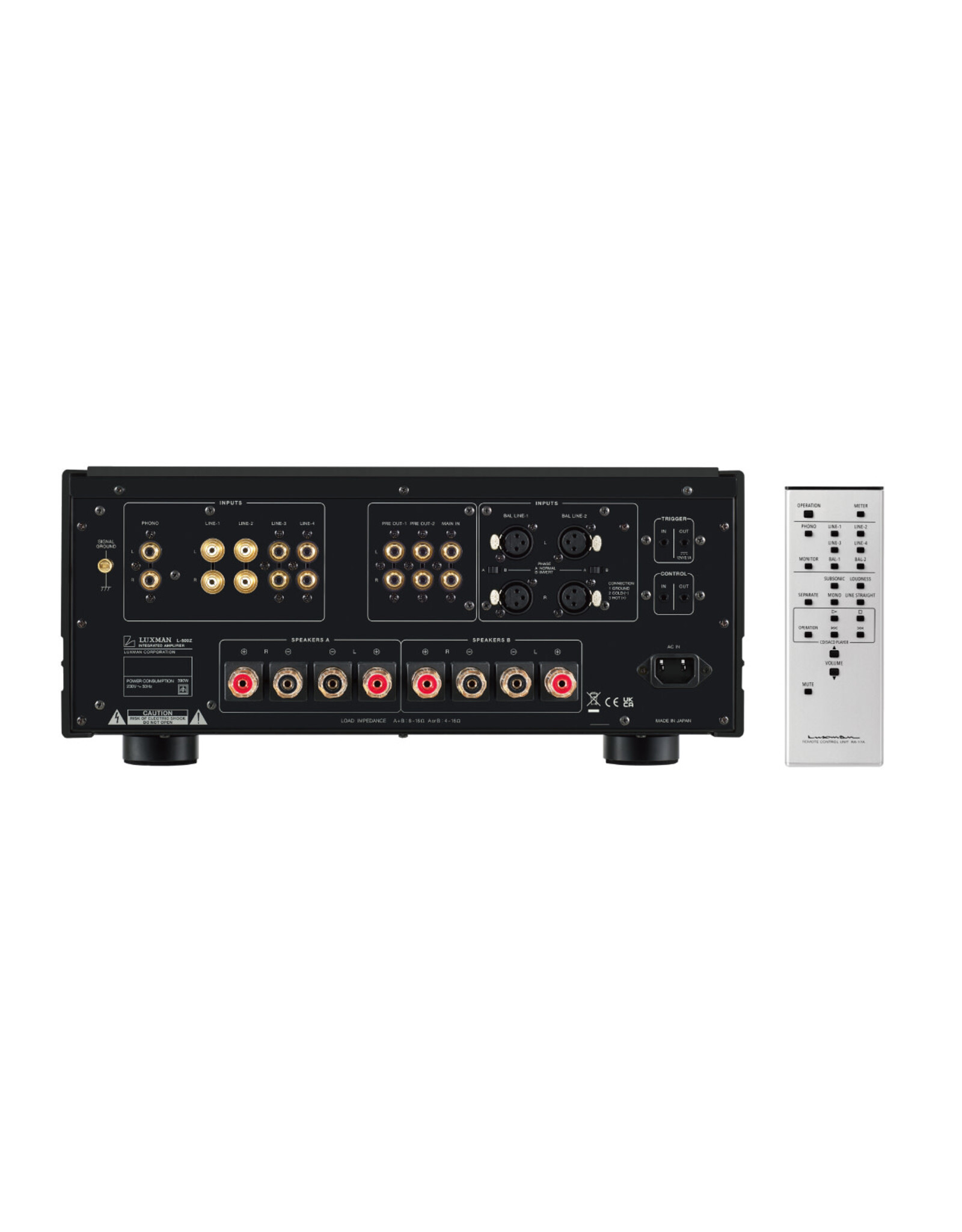 Luxman Luxman L-509Z Black Centennial Edition Integrated Amp