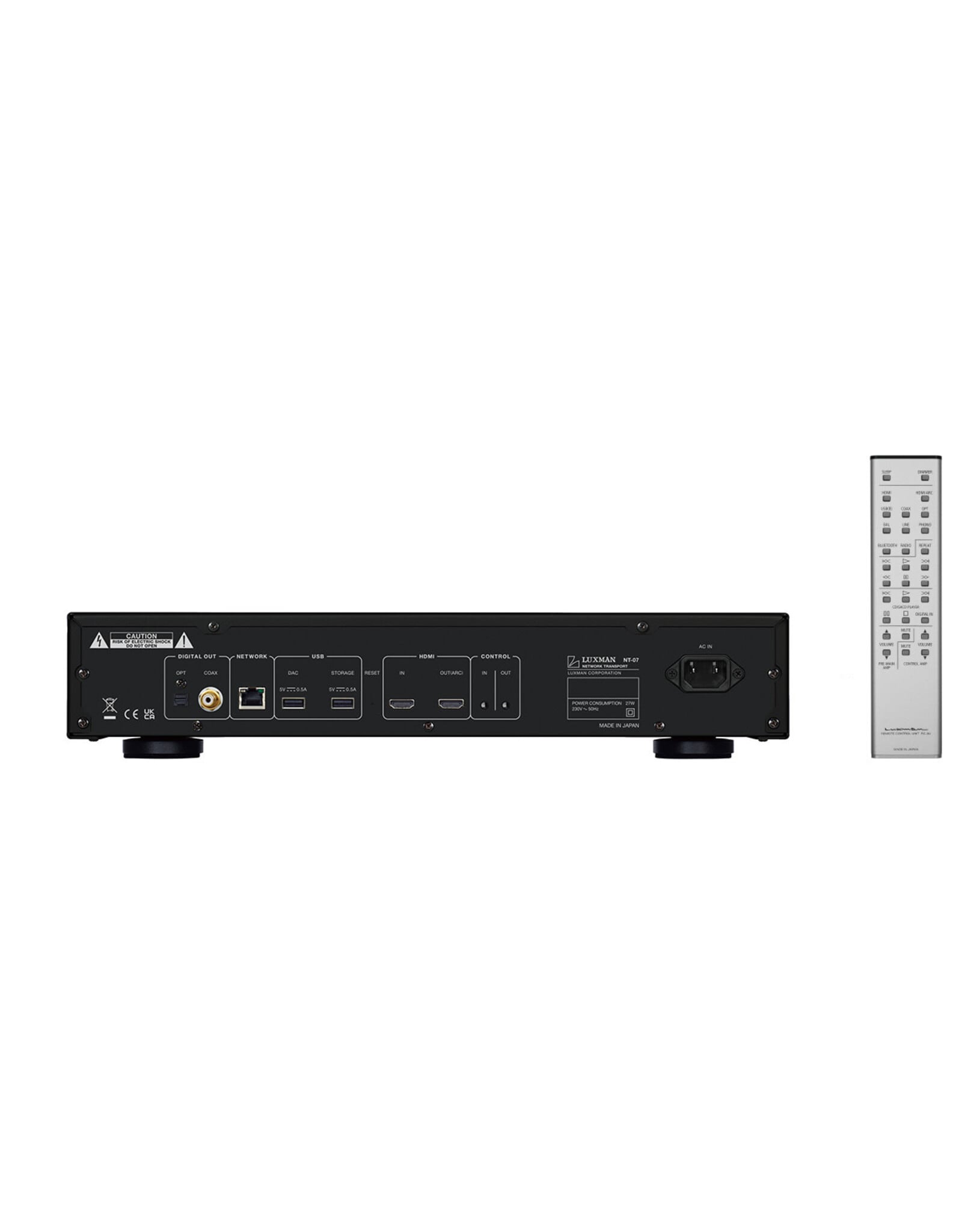 Luxman Luxman NT-07 Black Centennial Edition Network Transport/Streamer