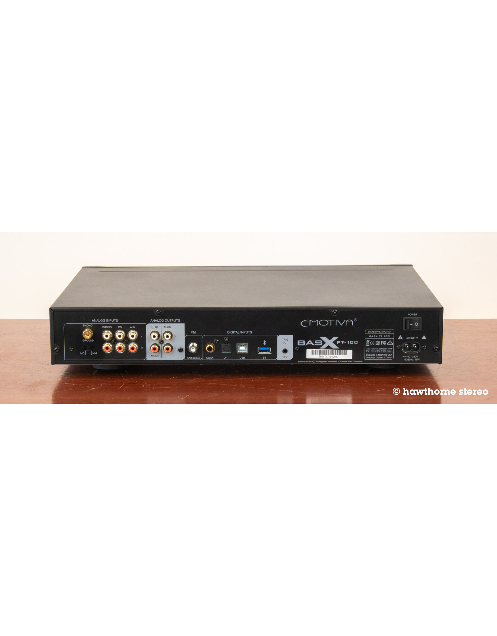 Emotiva Emotiva PT-100 Preamp USED