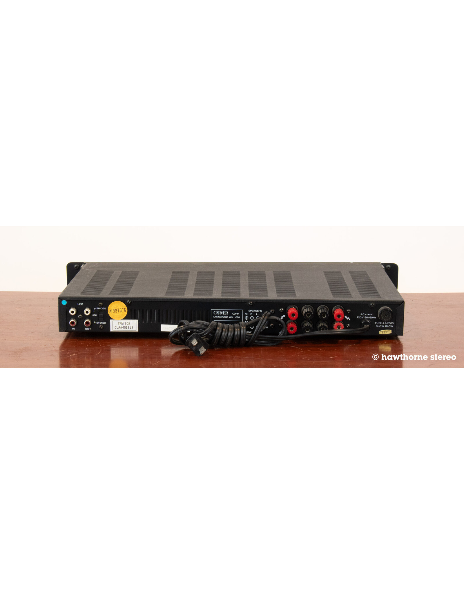 Carver Carver TFM-6cb Power Amp USED