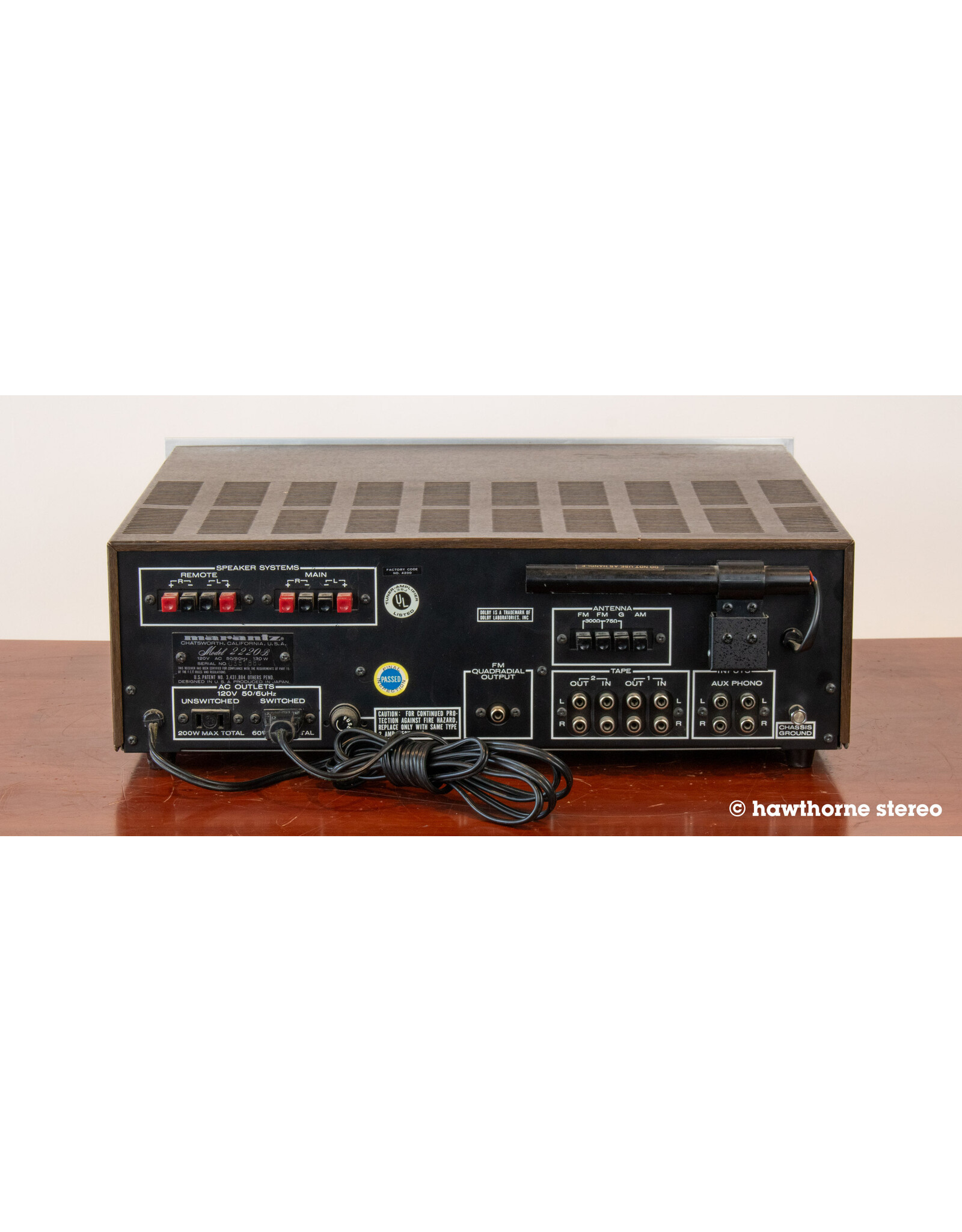 Marantz Marantz 2220b Receiver USED