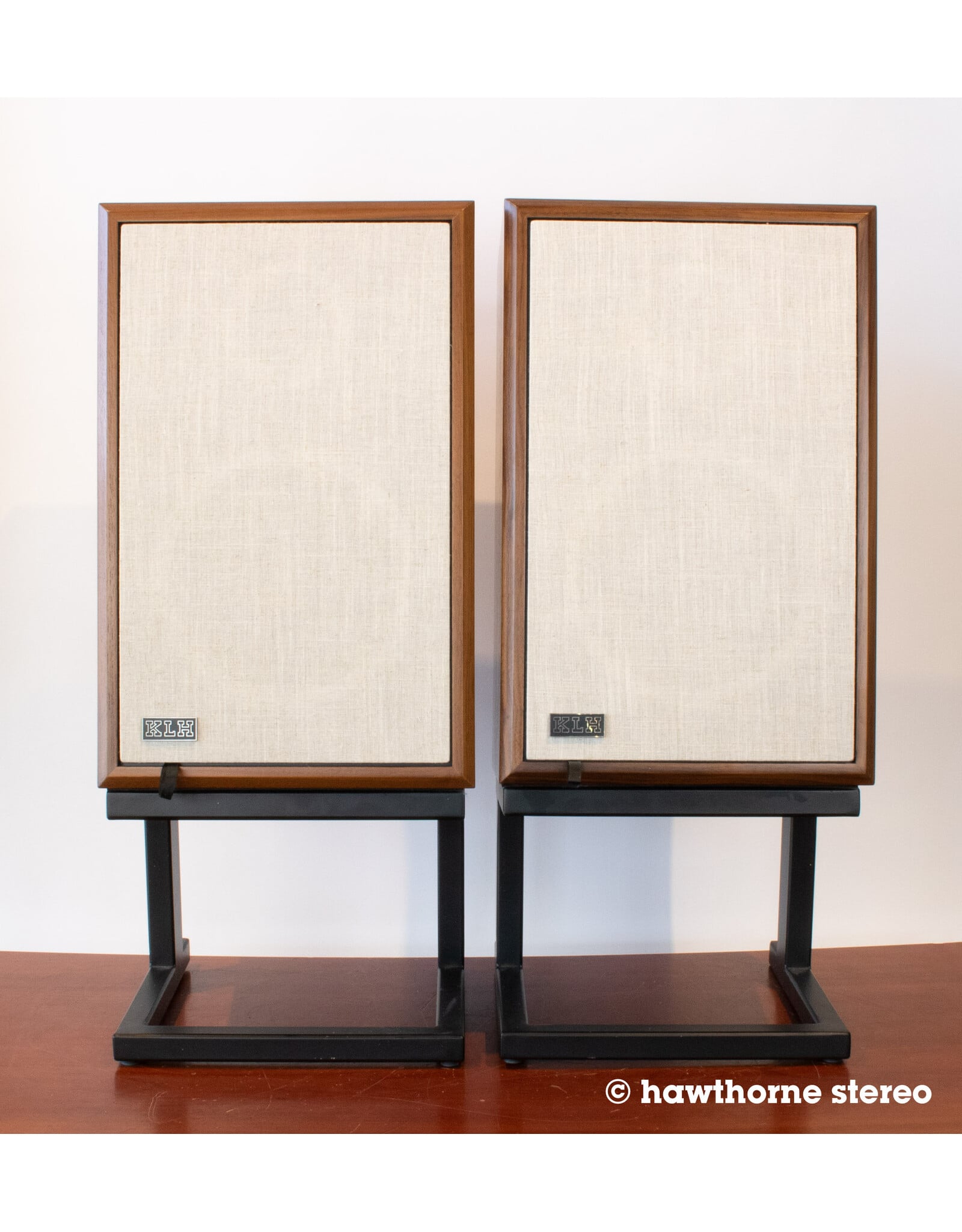 KLH KLH Model Three Bookshelf Speakers USED