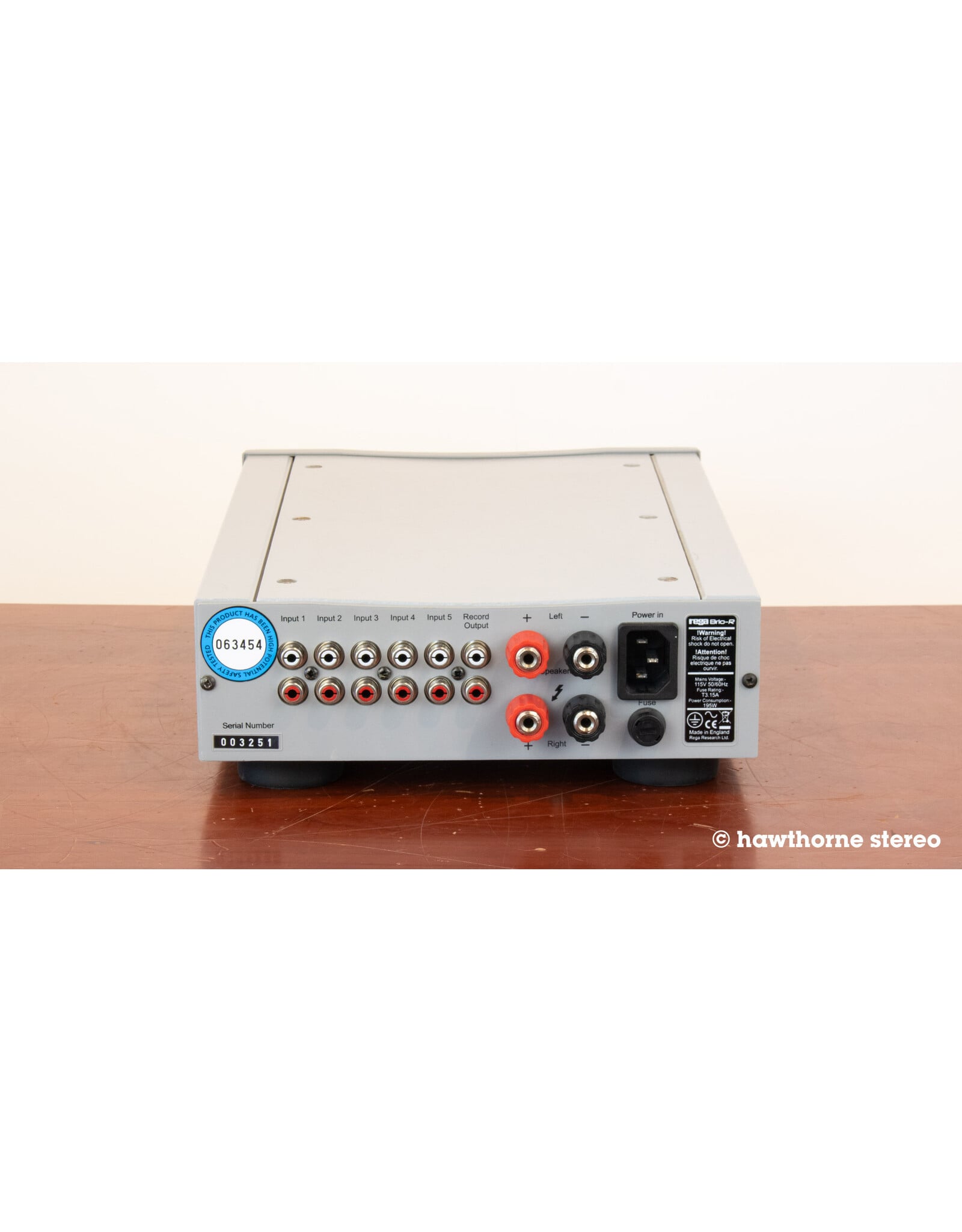 Rega Rega Brio-R Silver Integrated Amp USED