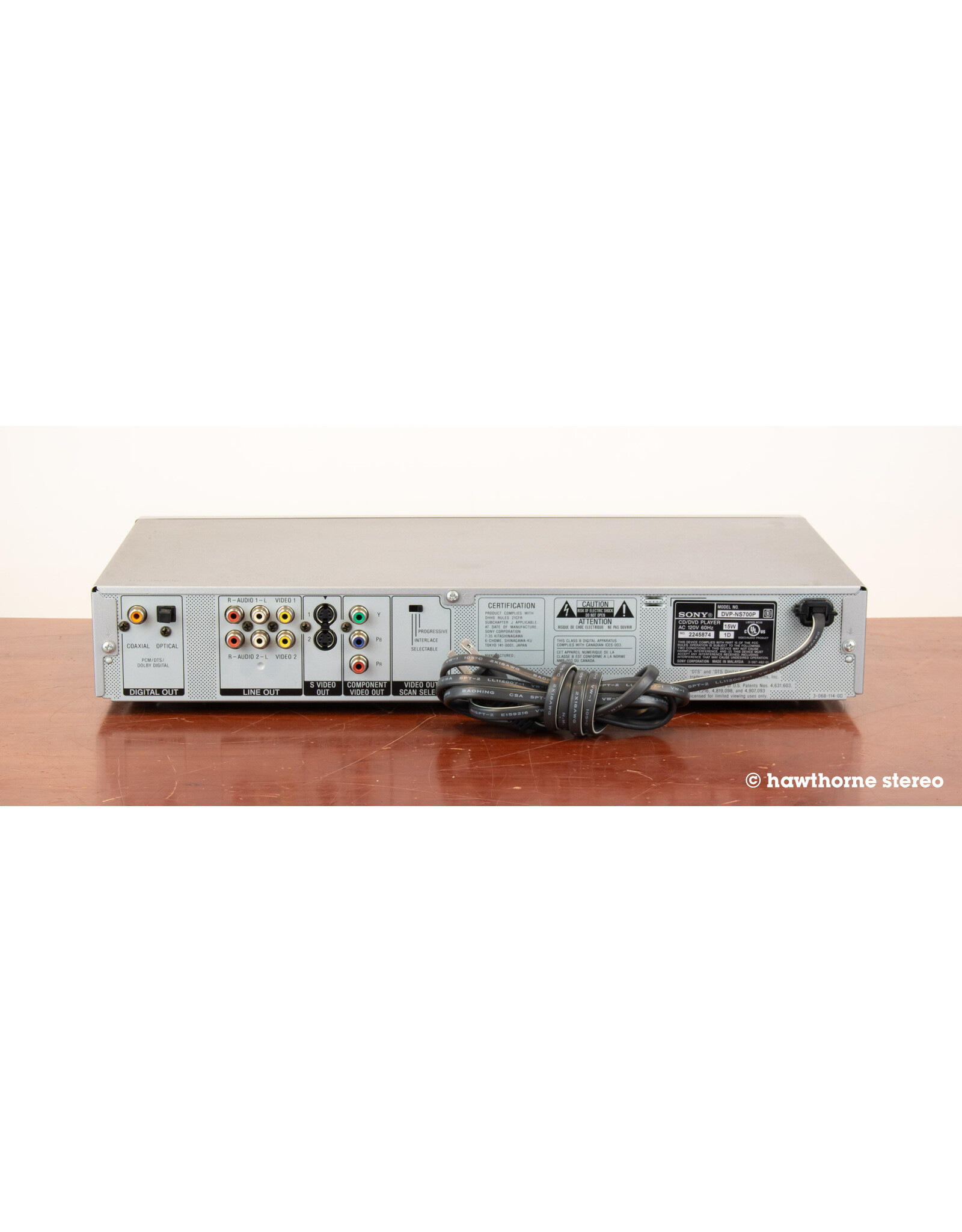 Sony Sony DVP-NS700P DVD CD Player USED